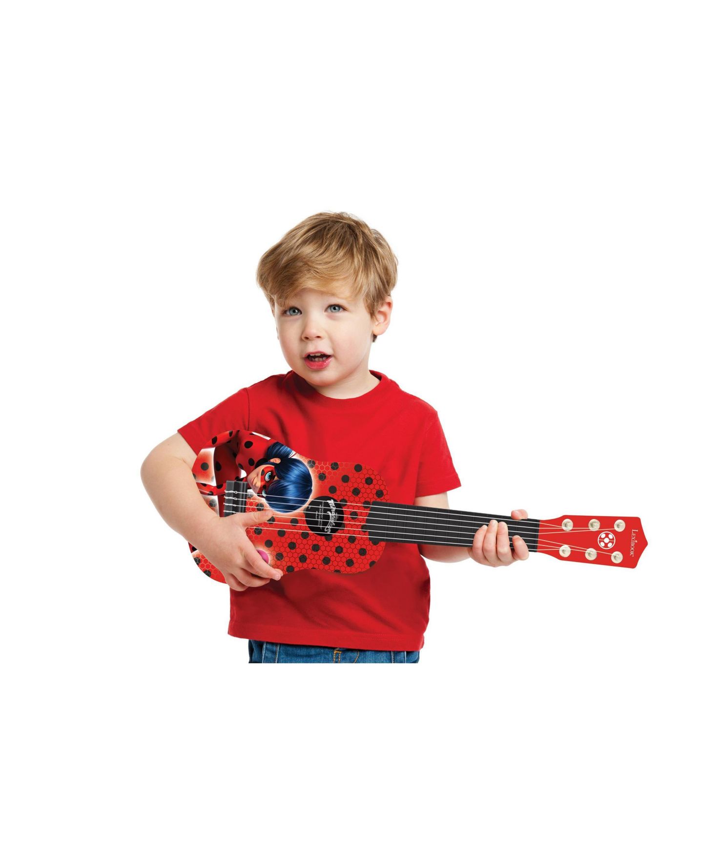 Детская игрушка Miraculous Ladybug My First Guitar With Six Nylon Strings, Ages 3+ — фото 6