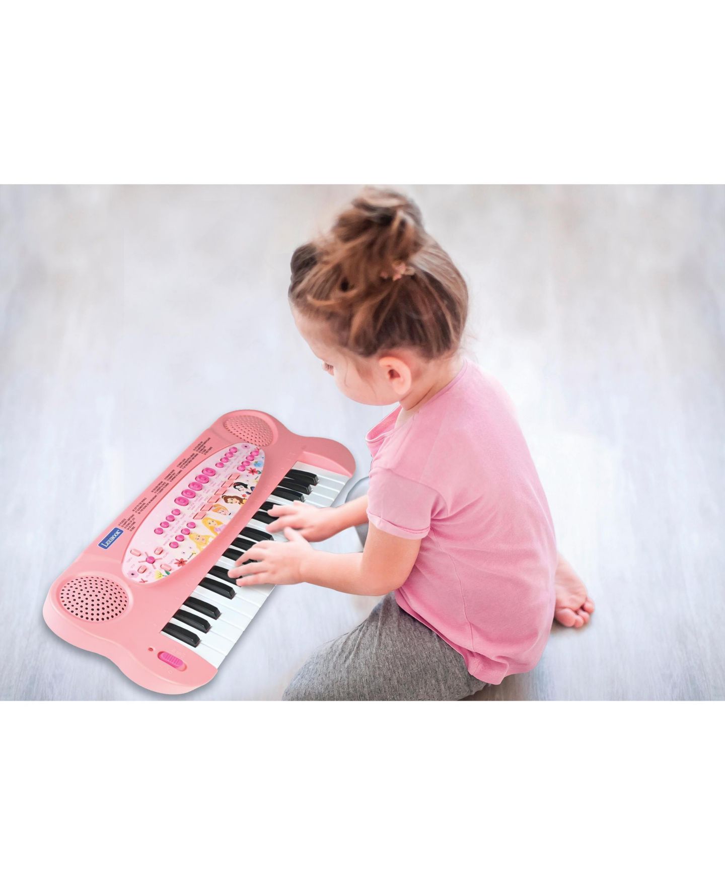 Детская игрушка Disney Princess Electronic Keyboard with Microphone, 22 Demonstration Songs, Ages 3+ — фото 4