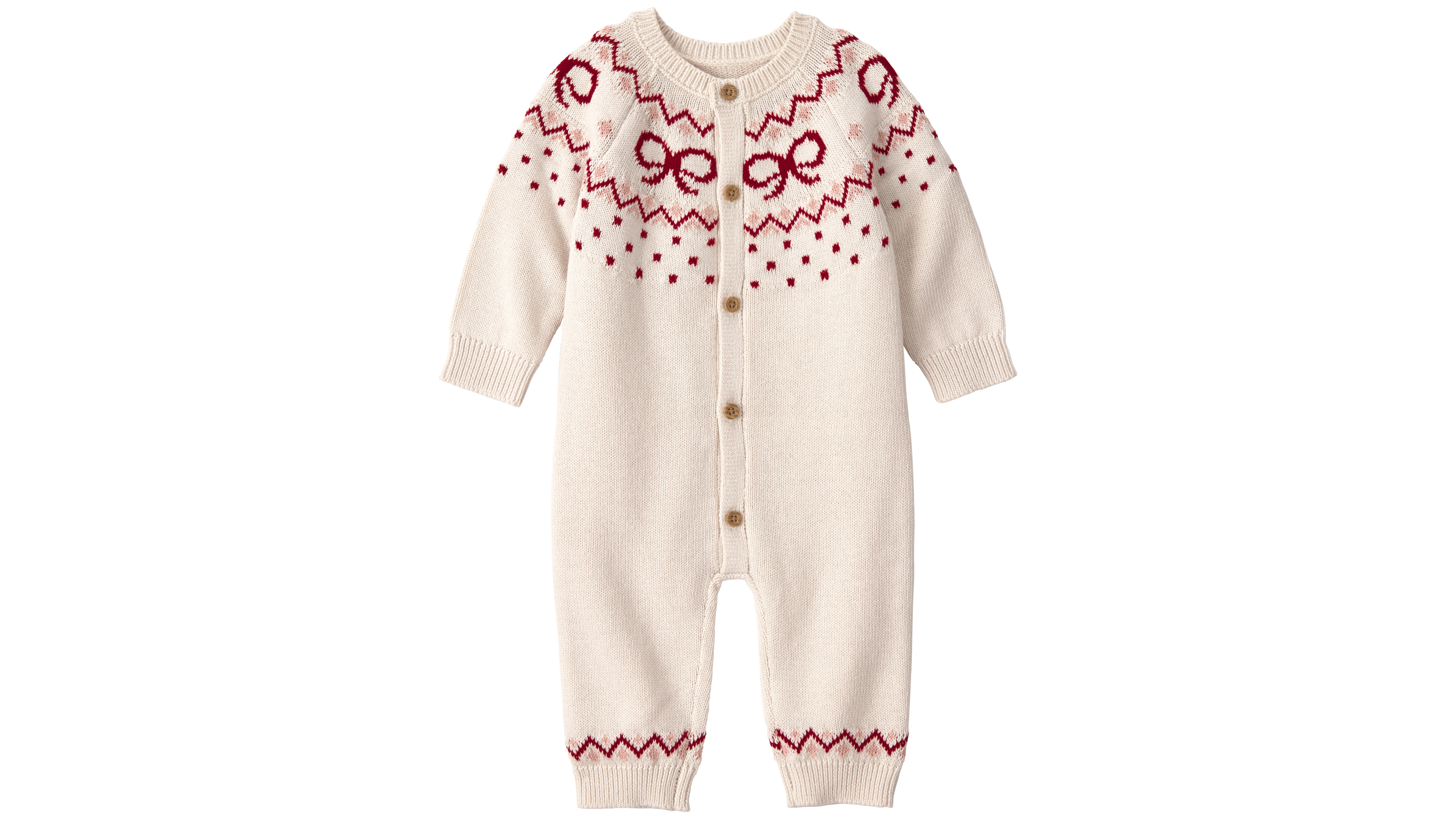 Little Planet by Carter's Baby Girls' Cotton Fair Isle Sweater Knit Jumpsuit