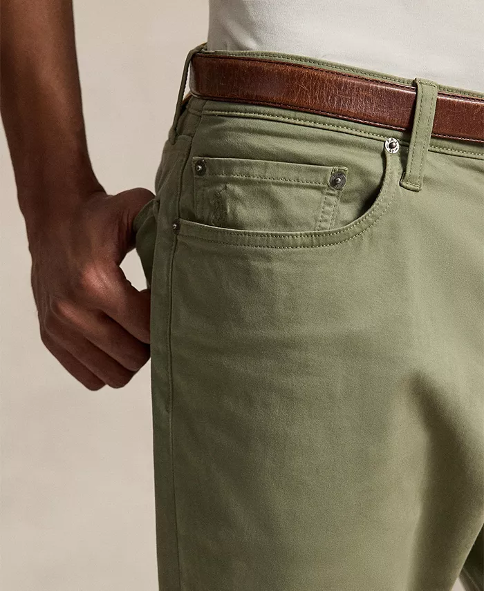 Men's Varick Slim Straight Stretch Sateen Pants - thumbnail 3