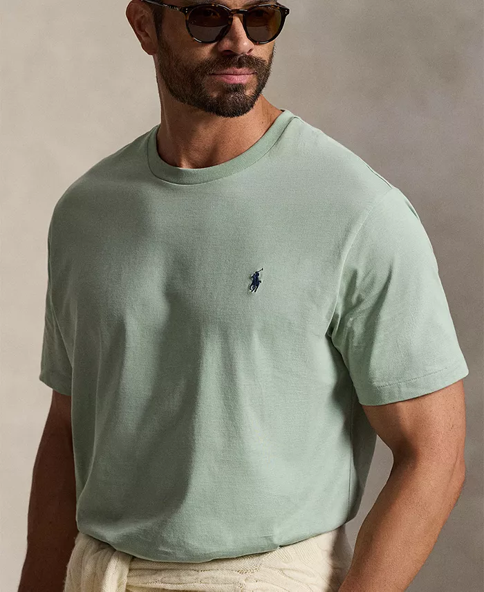 Men's Big & Tall Jersey Crewneck T-Shirt - thumbnail 8