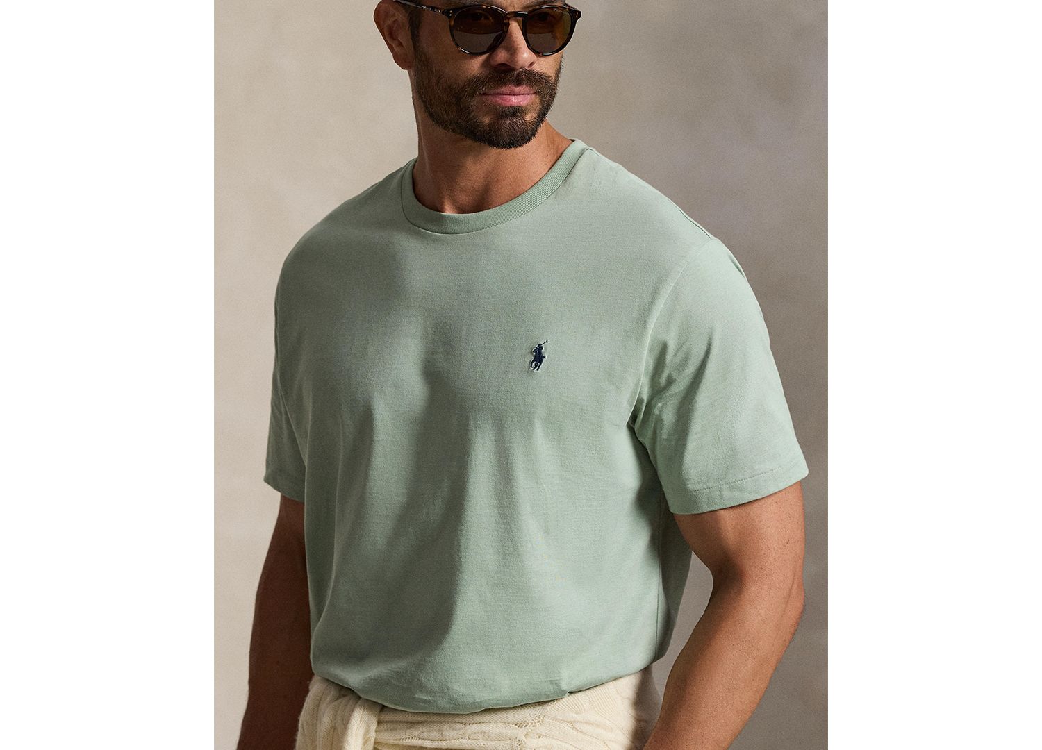 Men's Big & Tall Jersey Crewneck T-Shirt