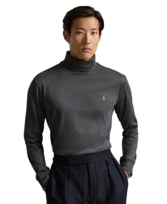 Men's Soft Cotton Turtleneck Sweater