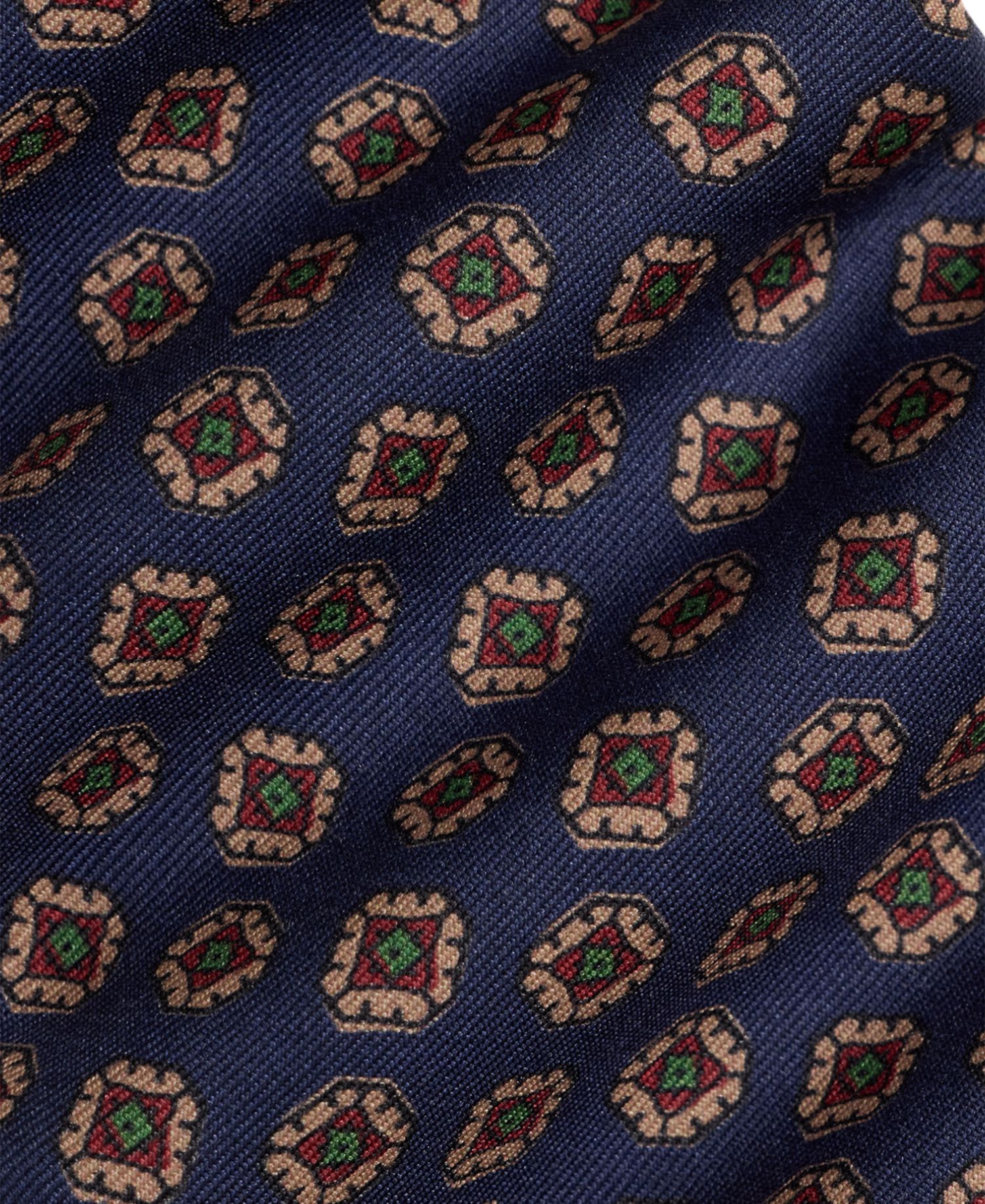 Men's Silk Foulard Tie
