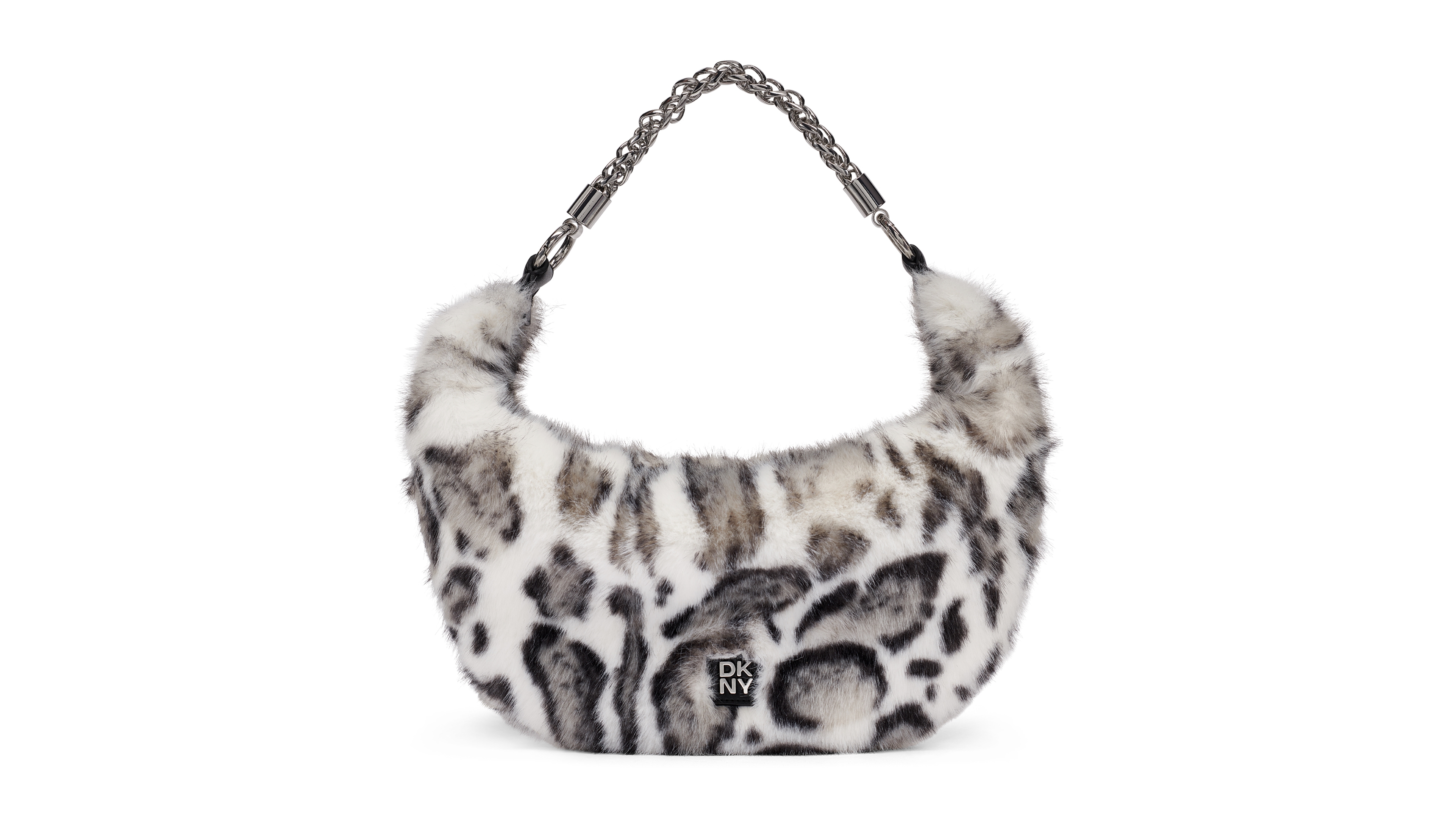 Dkny Rocky Small Animal-Print Hobo Handbag