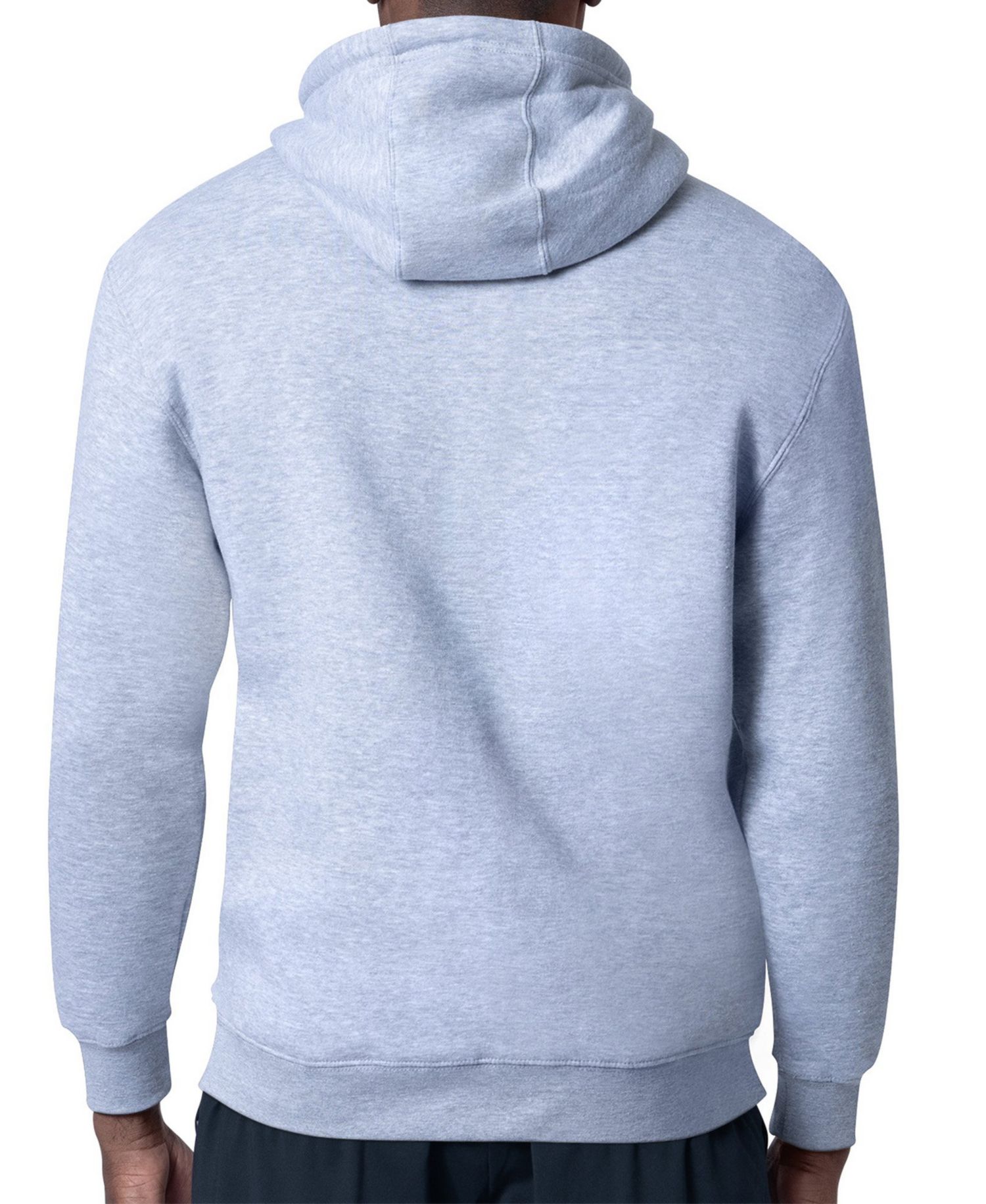 Men's Heather Gray Chicago Bears Logo Push Graphic Hoodie