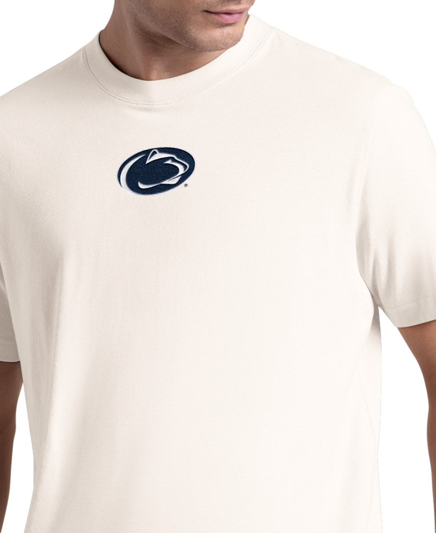Men's Cream Penn State Nittany Lions Warm Up T-Shirt