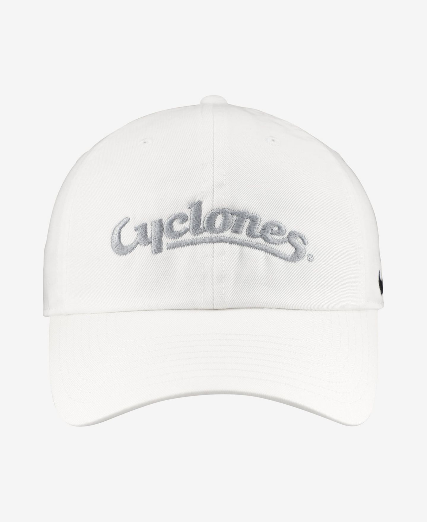 Кепка Nike Iowa State Cyclones White Club Adjustable Hat — фото 2