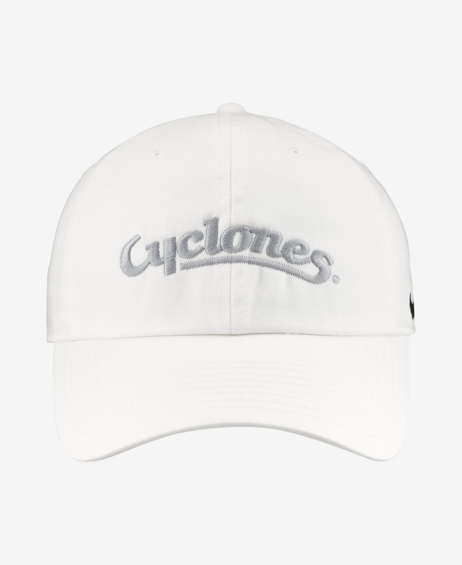 Men's and Women's Iowa State Cyclones White Club Adjustable Hat