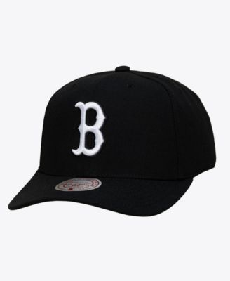 Men's Black Boston Red Sox Pro Crown Snapback