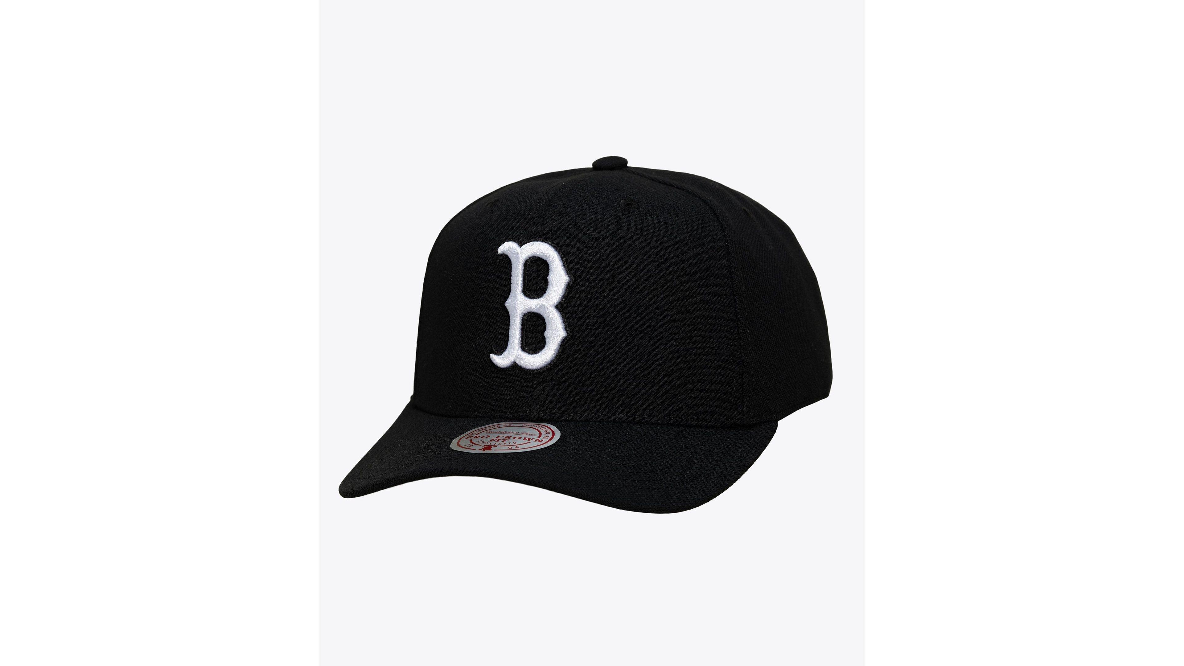 Mitchell & Ness Boston Red Sox Pro Crown Snapback Baseball Cap