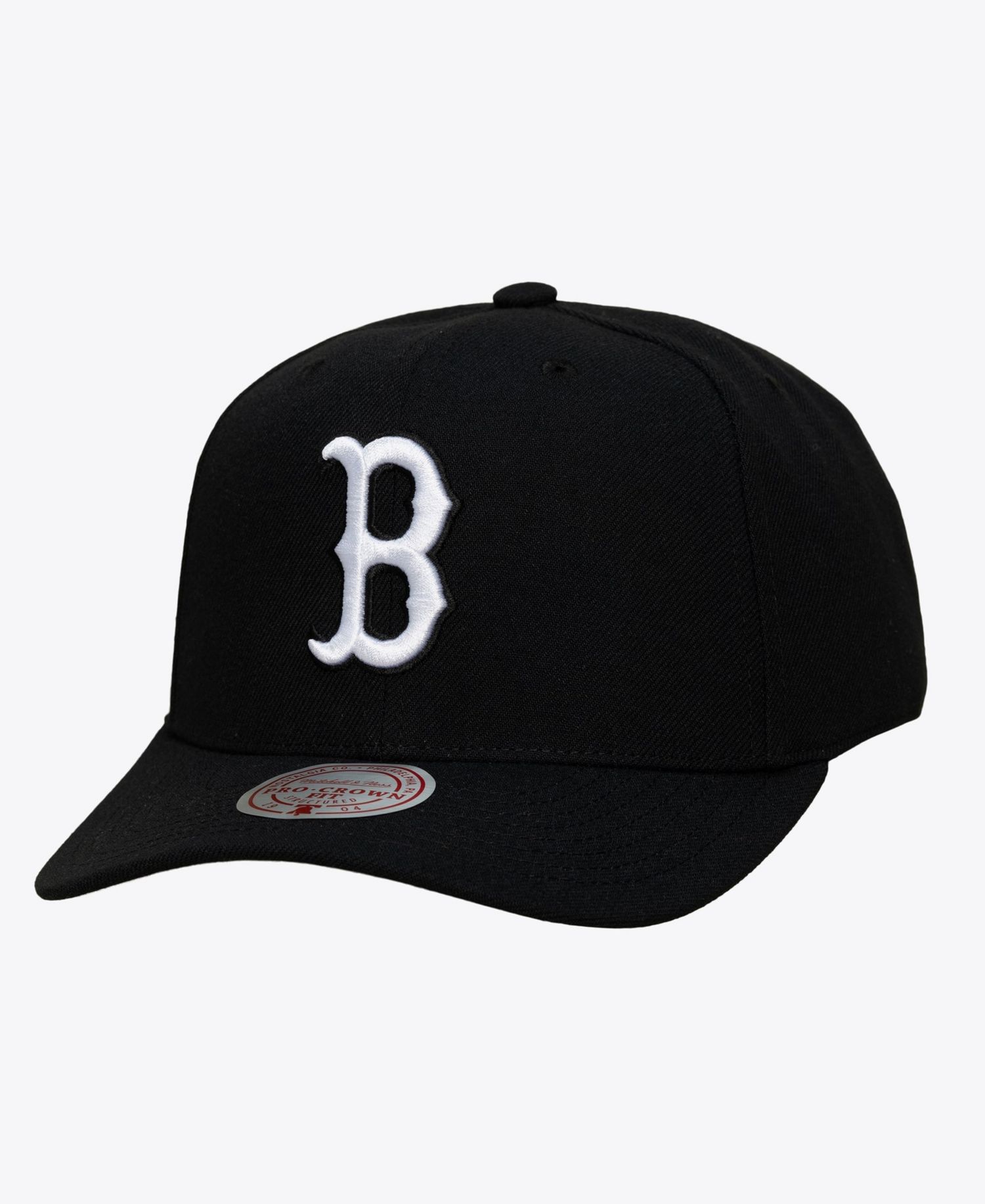 Men's Black Boston Red Sox Pro Crown Snapback