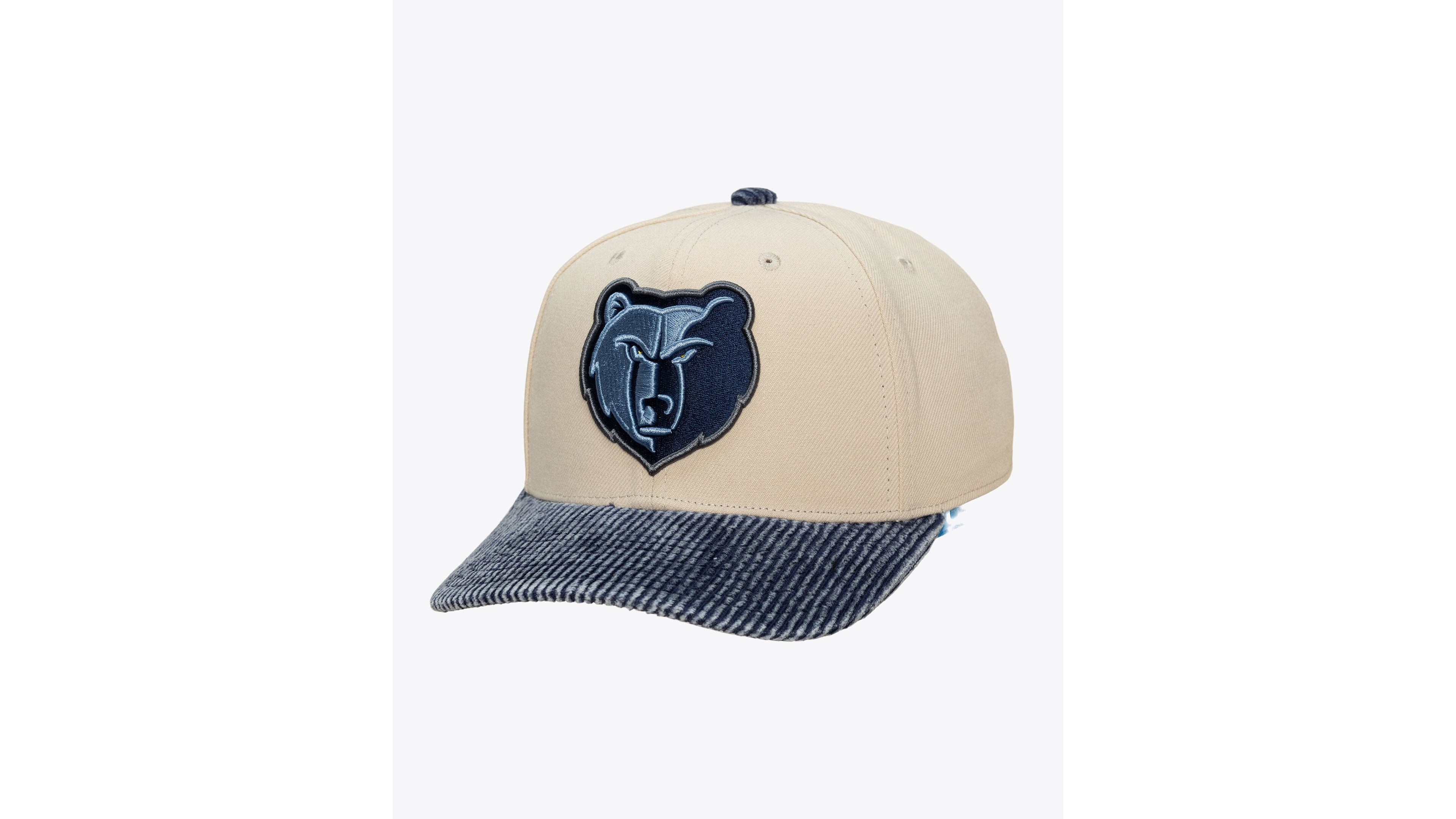 Mitchell & Ness Men's Memphis Grizzlies Pro Crown Washed-Corduroy Snapback Baseball Cap