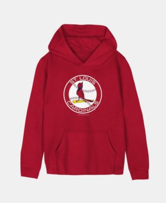 Toddler Red St. Louis Cardinals Retro Logo Hoodie