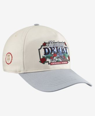 Men's and Women's x '47 Cream Kentucky Derby Run For The Roses Retro Hitch Snapback Hat