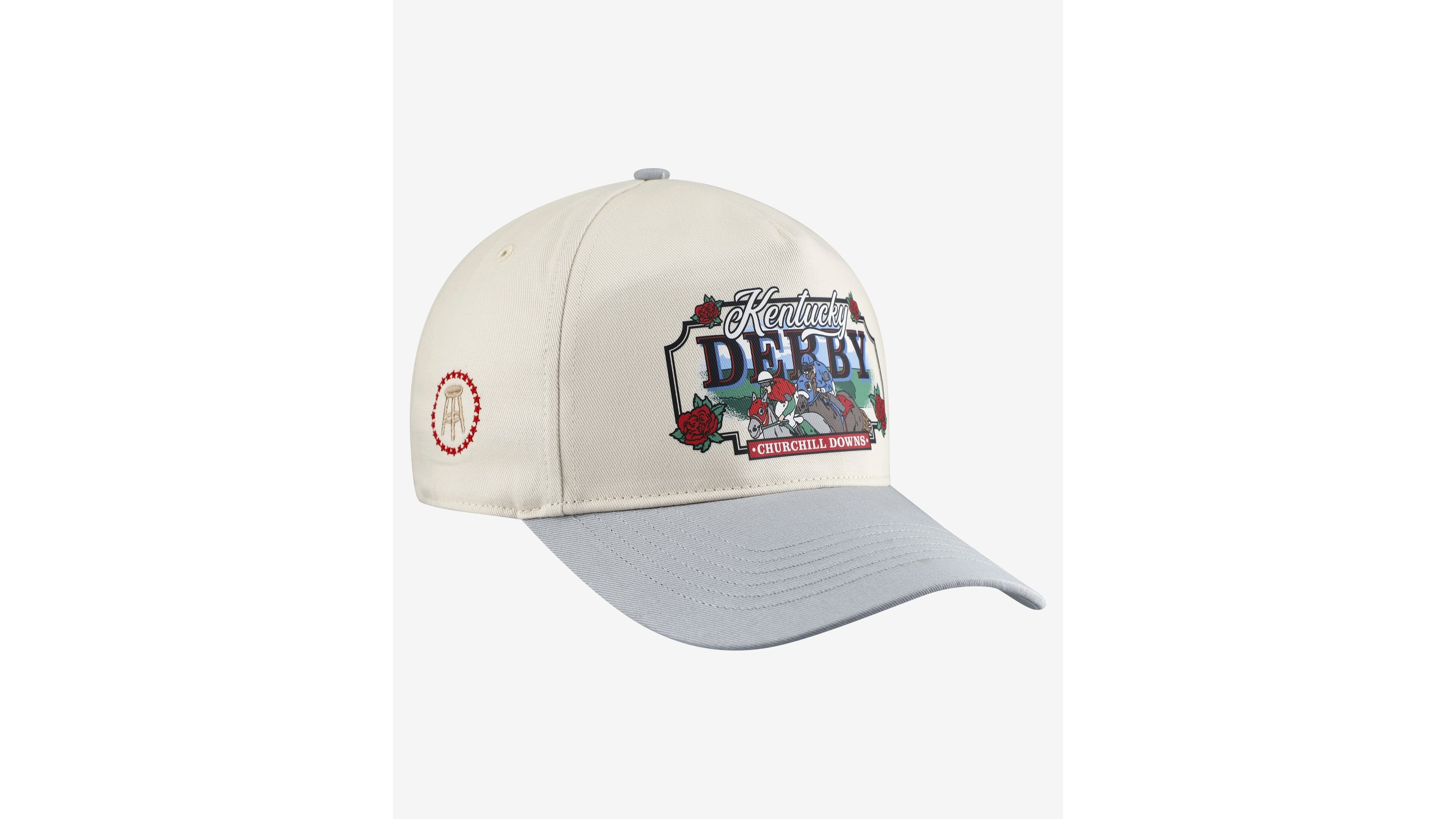 Barstool Golf Retro Kentucky Derby Run For The Roses Snapback Hat
