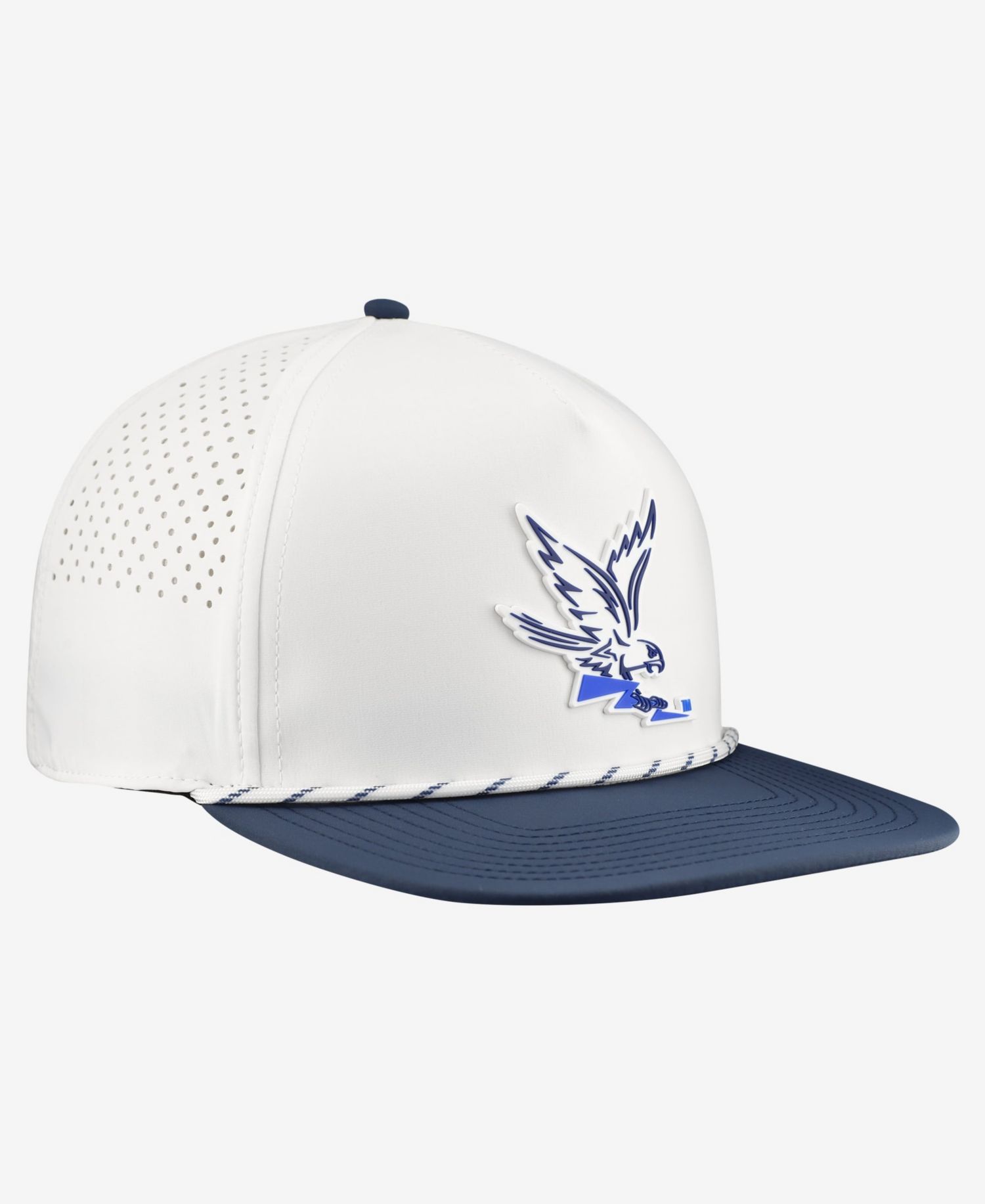 Men's White/Navy Air Force Falcons Classic Adjustable Rope Hat