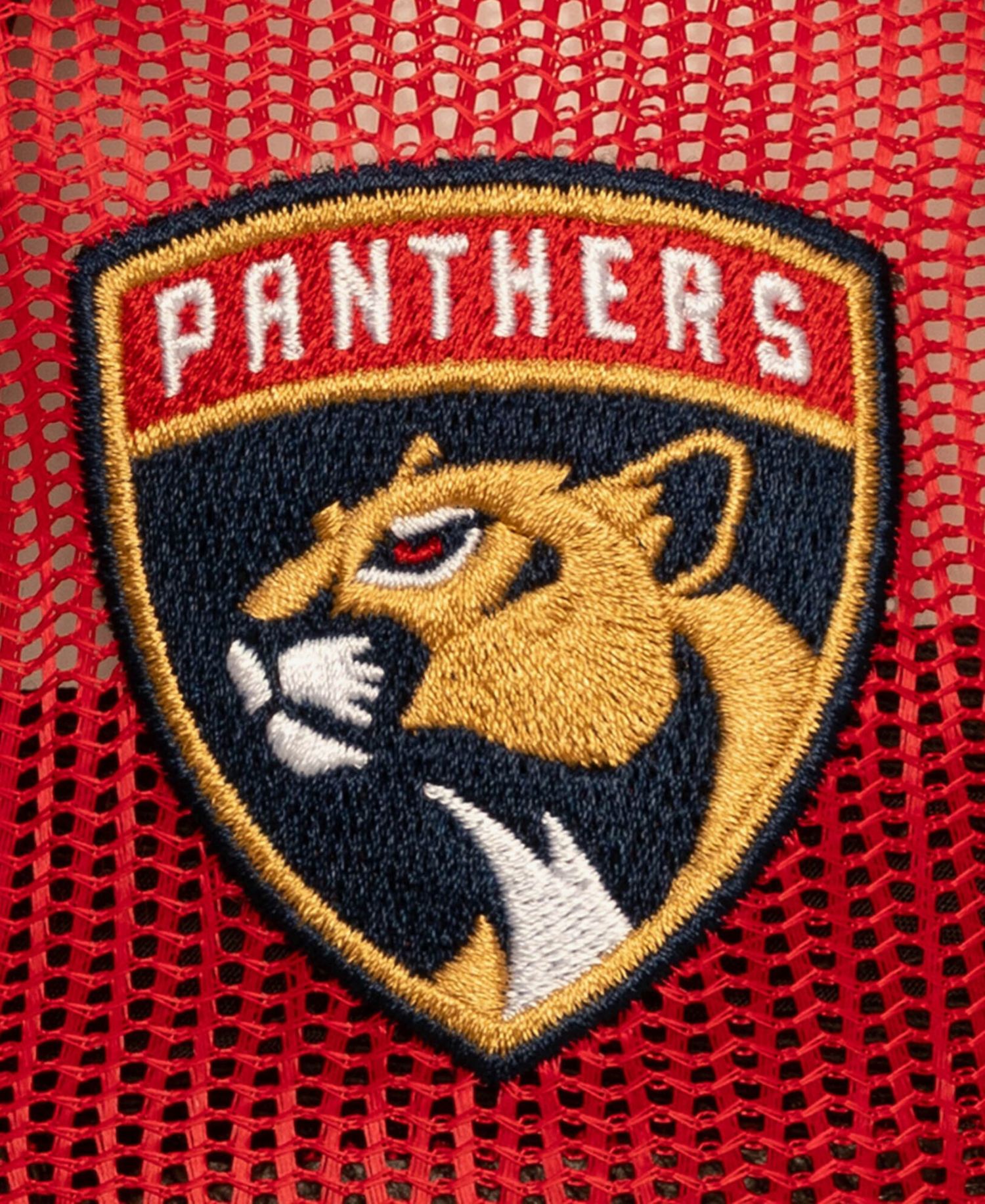 Men's Red Florida Panthers Head Coach Trucker Adjustable Hat