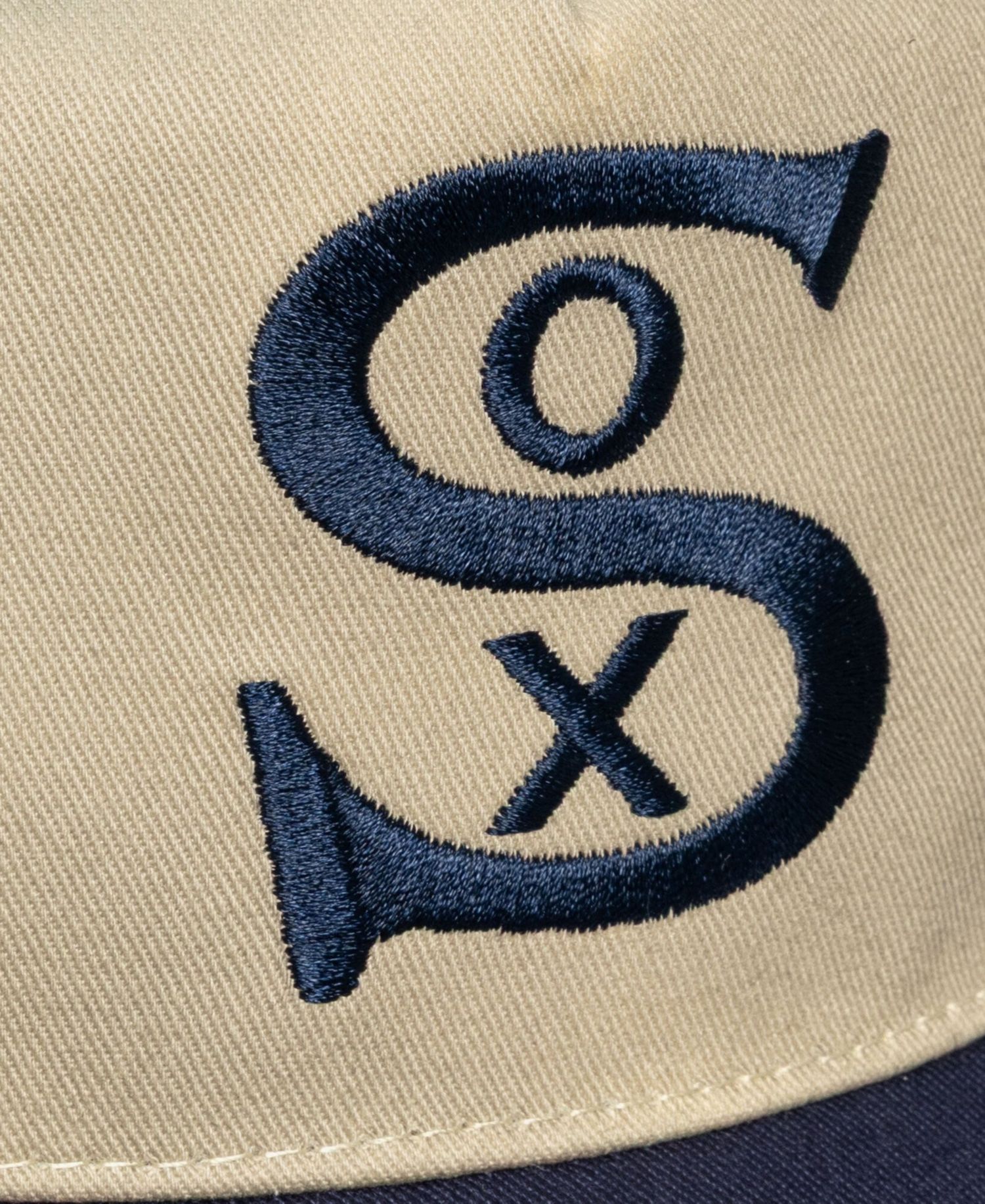 Men's Cream Chicago White Sox Retro Roots Deadstock Cooperstown Snapback Hat
