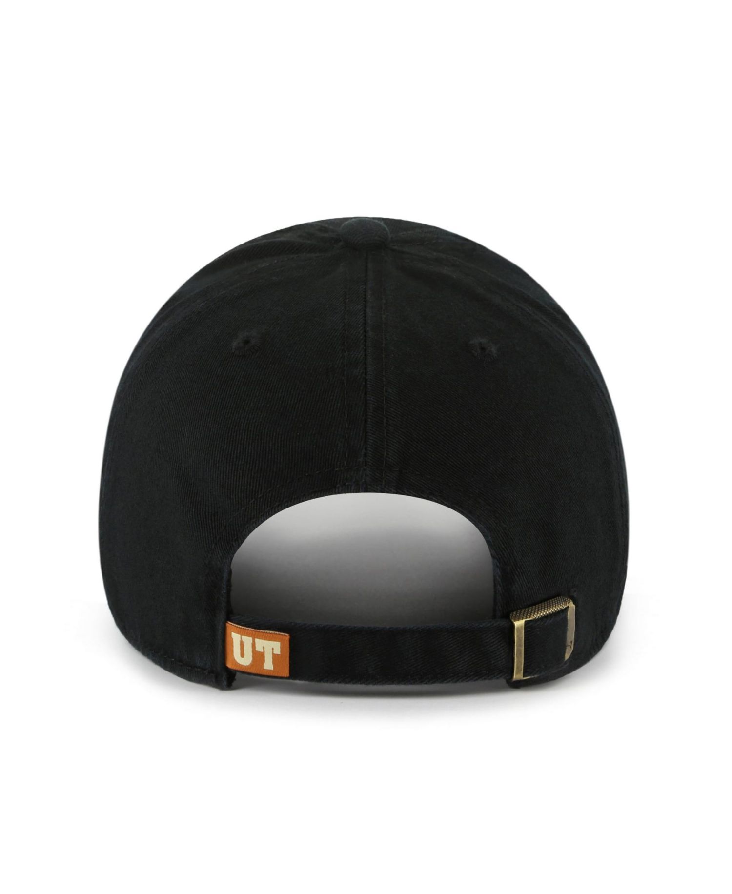 Men's '47 Black Texas Longhorns Vault Clean Up Adjustable Hat