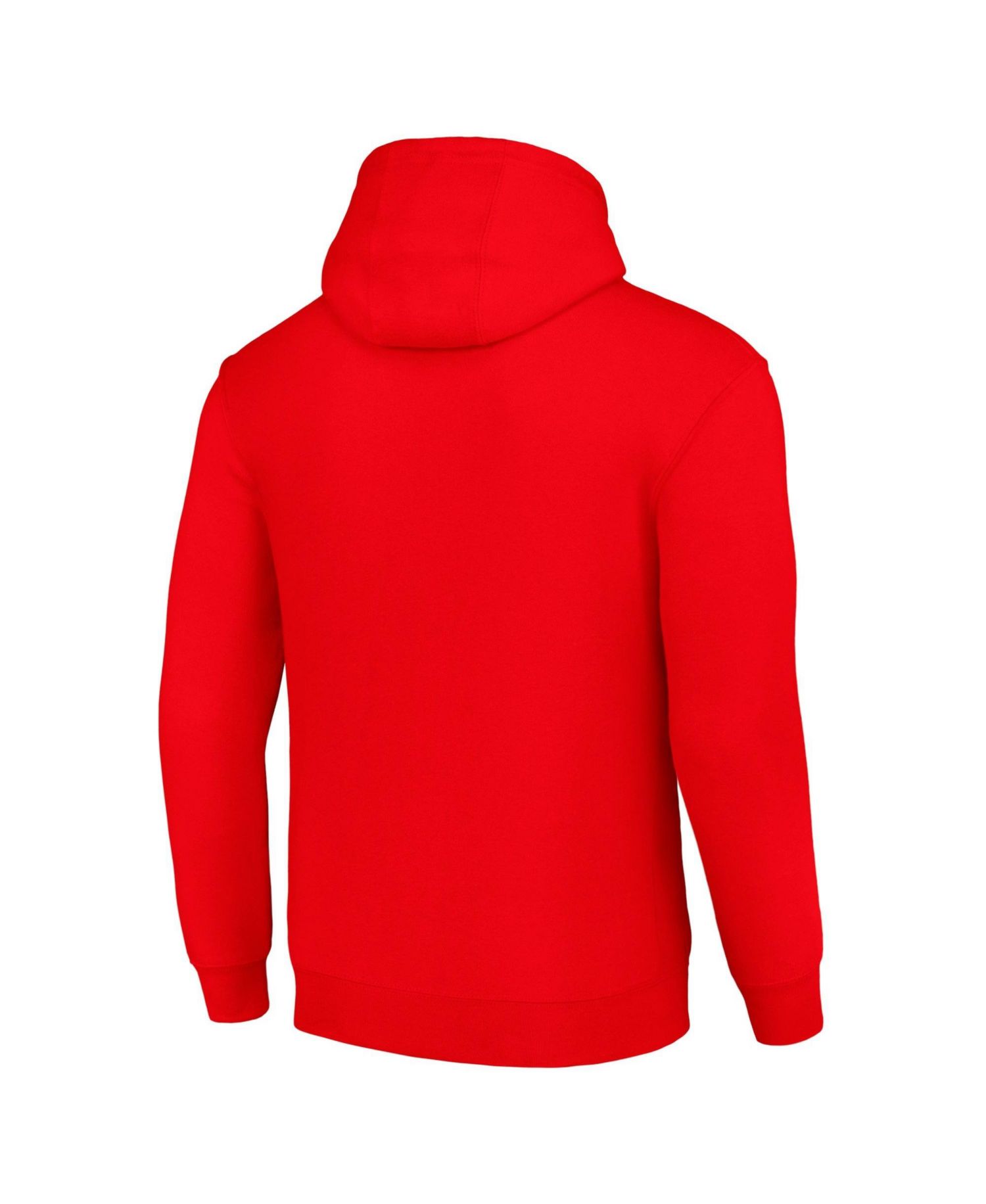 Men's and Women's Scarlet San Francisco 49ers Logo Pullover Hoodie