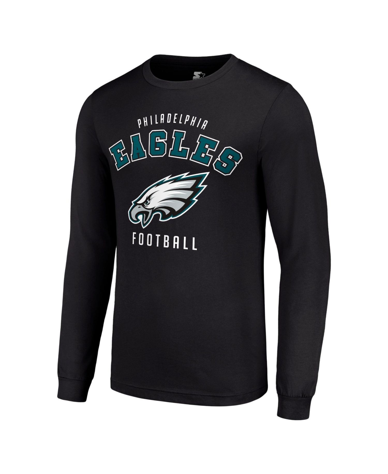 Men's Black Philadelphia Eagles Long Sleeve T-Shirt