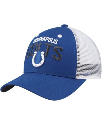 Big Boys and Girls Indianapolis Colts Core Lockup Trucker Mesh Adjustable Hat