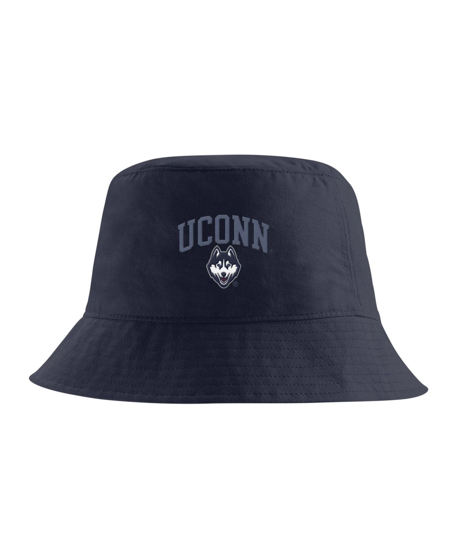 Men's Navy UConn Huskies Apex Striped Bucket Hat