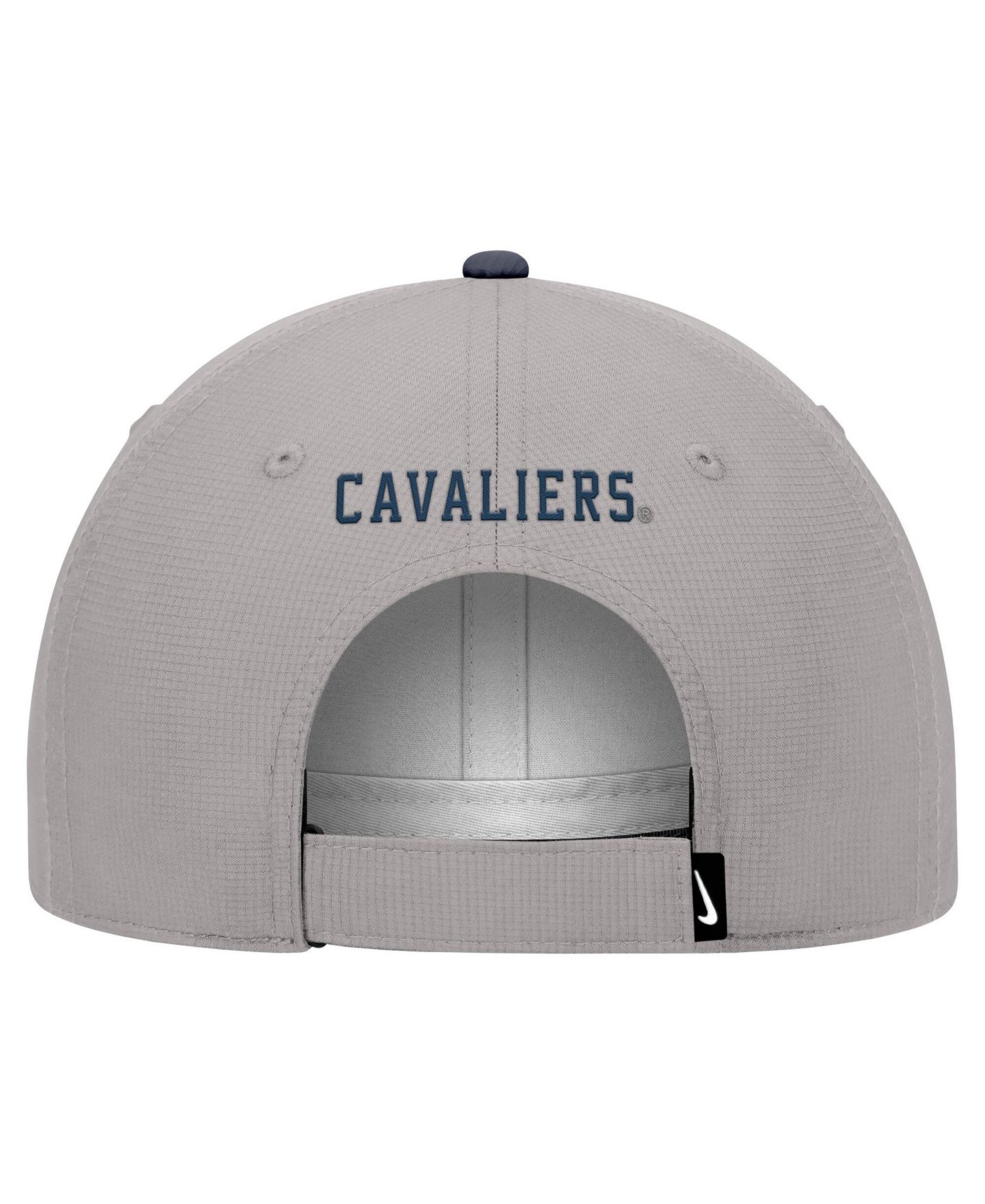 Мужская кепка Nike Gray Virginia Cavaliers Ripstop Dri-FIT Adjustable Hat — фото 2