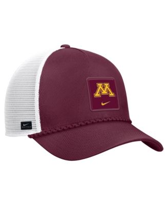 Men's Maroon Minnesota Golden Gophers 2026 On-Field Rope Adjustable Trucker Hat