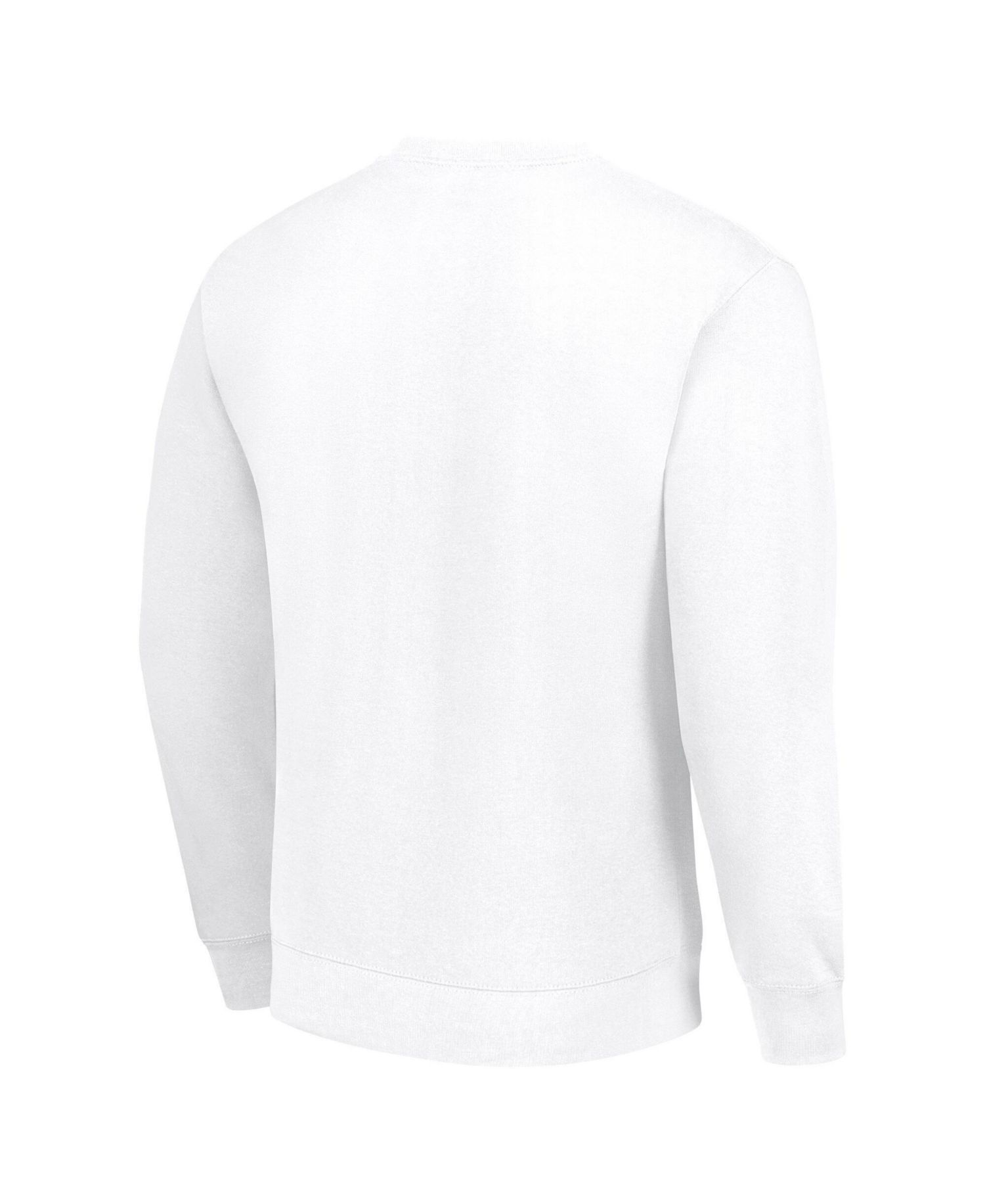 Men's White Florida Panthers Color Scratch Pullover Sweatshirt
