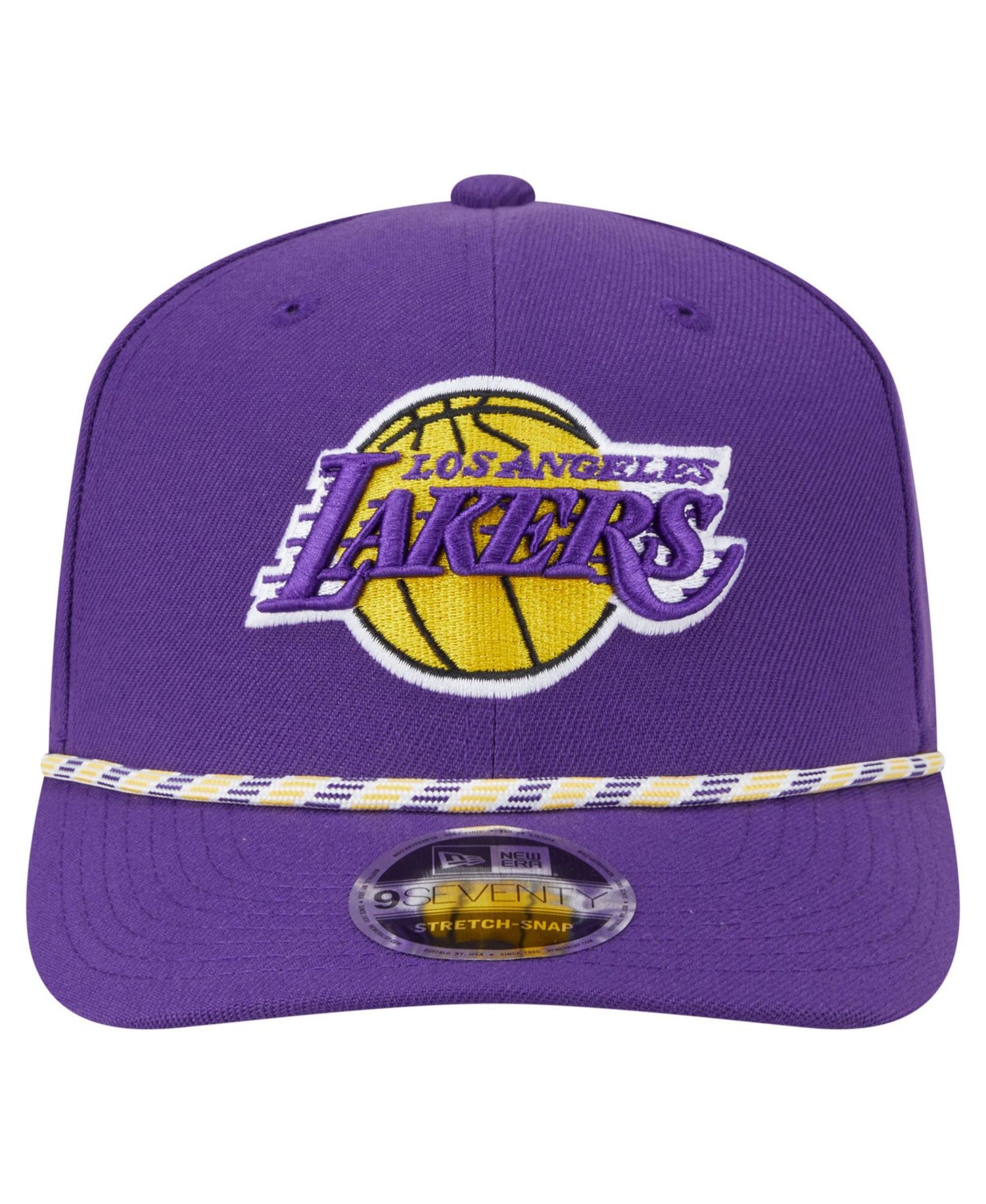 Men's Purple Los Angeles Lakers Rope 9SEVENTY Adjustable Hat