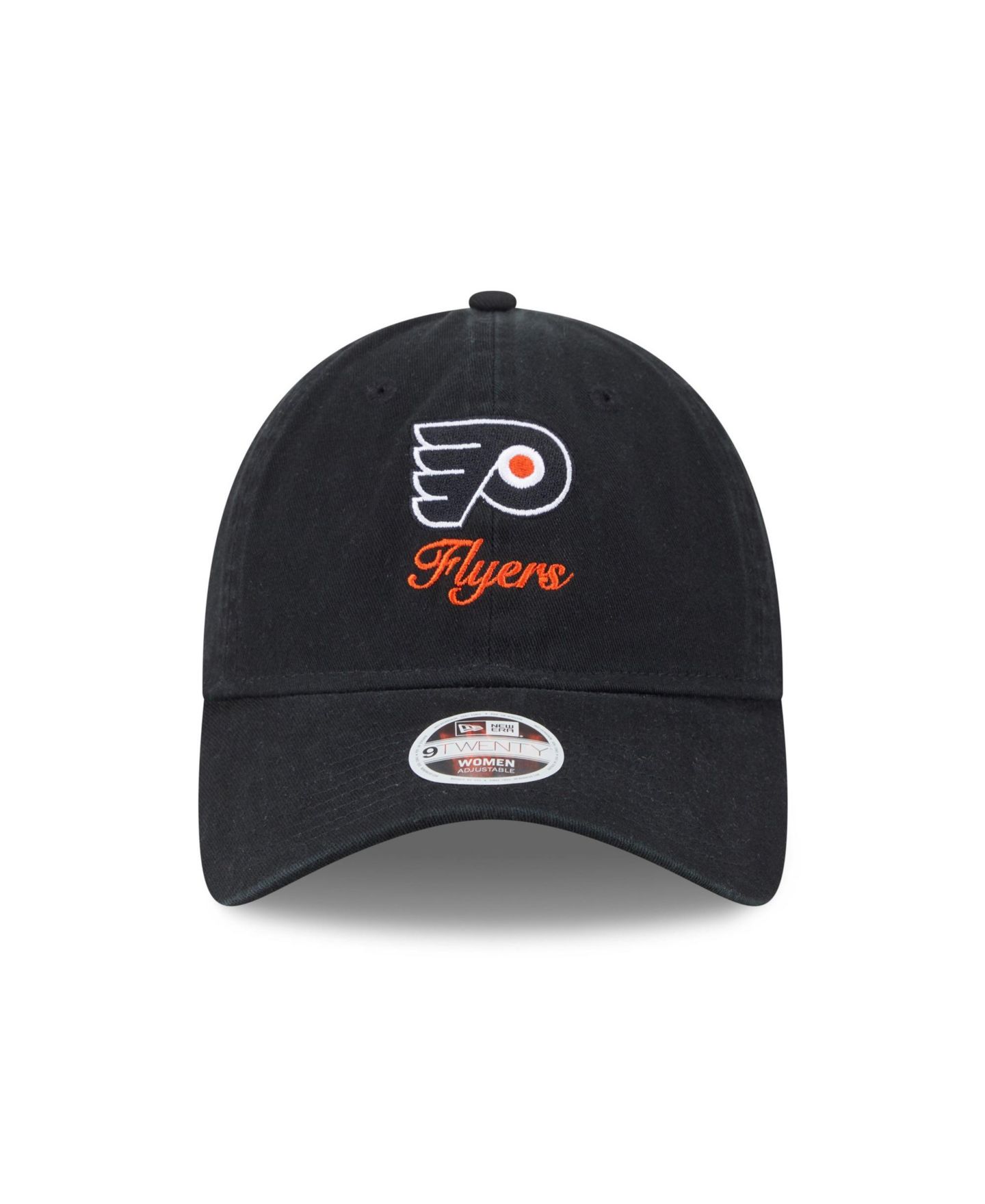 Женская кепка New Era Black Philadelphia Flyers Preppy Team 9TWENTY Adjustable Hat — фото 2