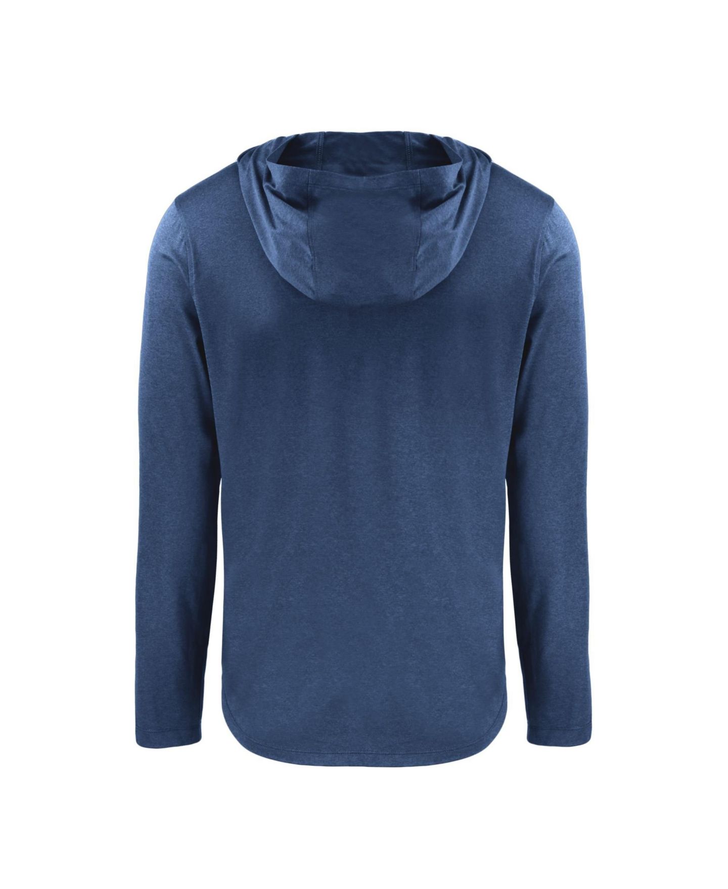 Мужское худи Cutter & Buck Navy Chicago Cubs Coastline Epic Comfort Eco Long Sleeve T-Shirt — фото 3