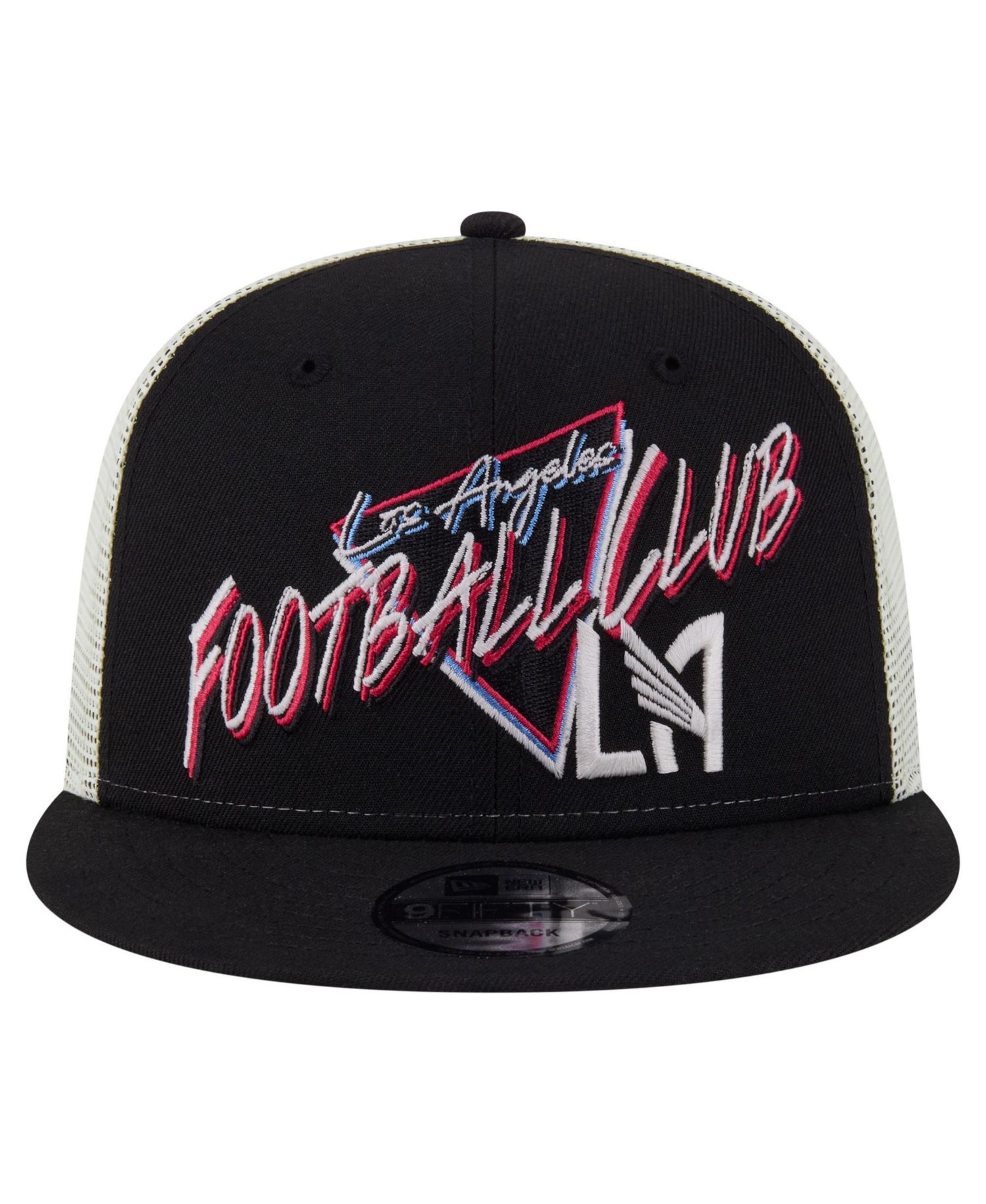 Men's Black LAFC Neon 9FIFTY Snapback Hat