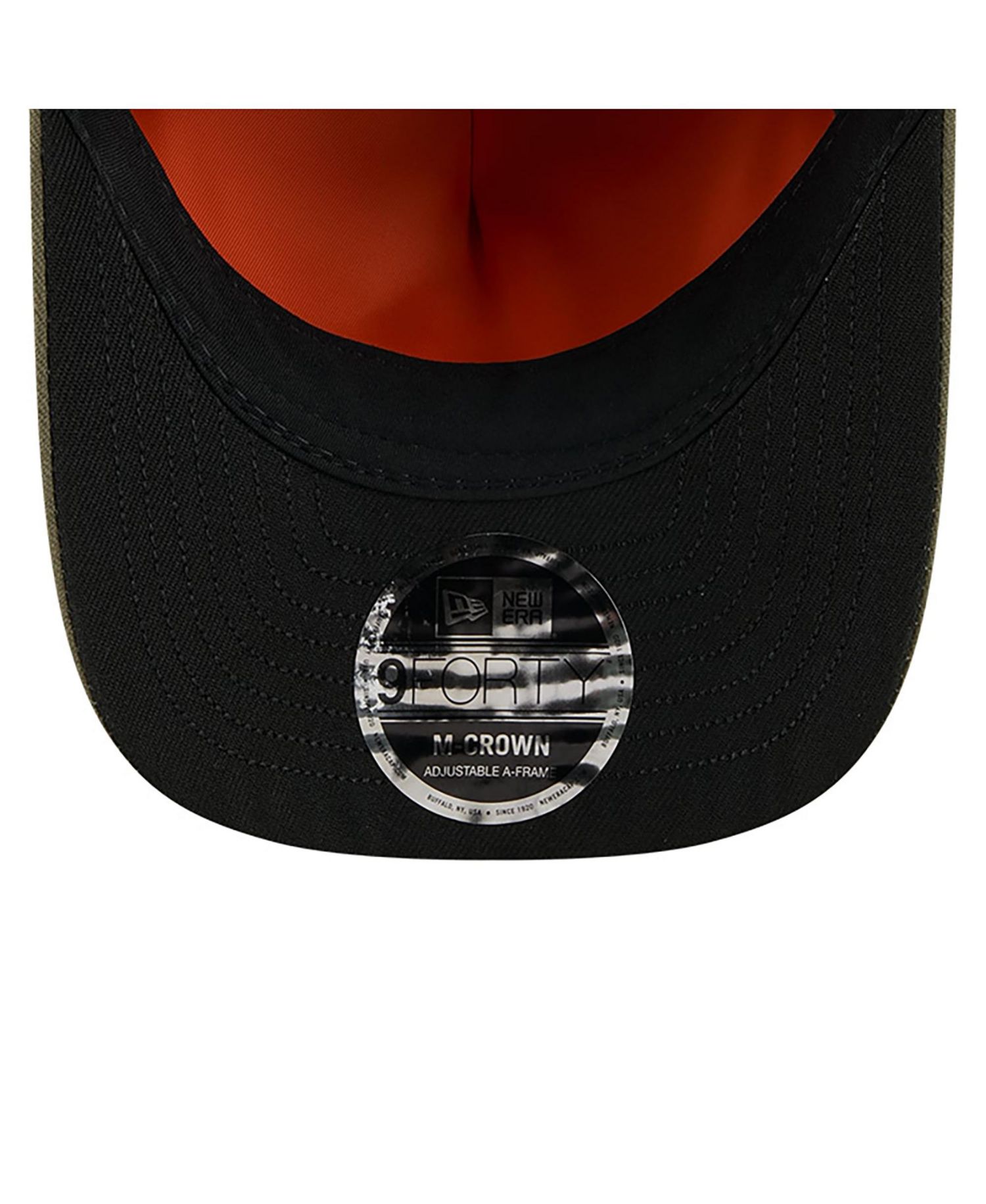 Men's Olive Boston Red Sox A-Frame 9FORTY Adjustable Hat