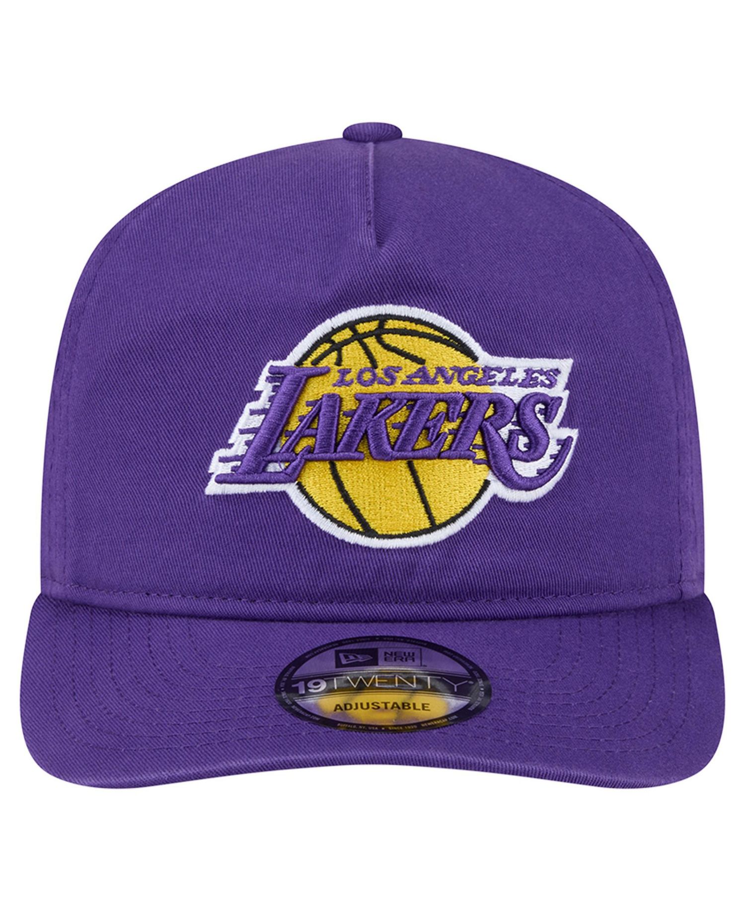 Men's Purple Los Angeles Lakers Cotton 19TWENTY Adjustable Hat
