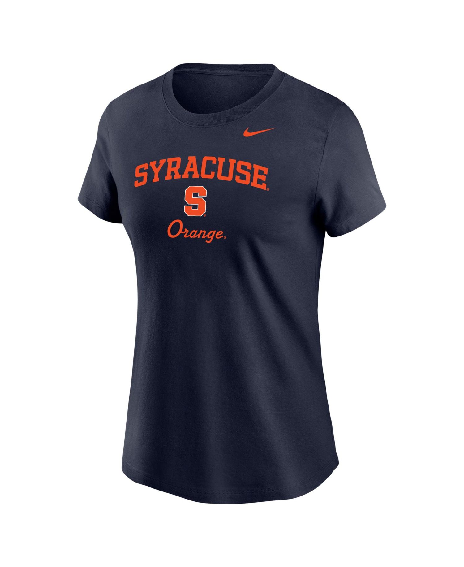 Women's Navy Syracuse Orange Primary T-Shirt