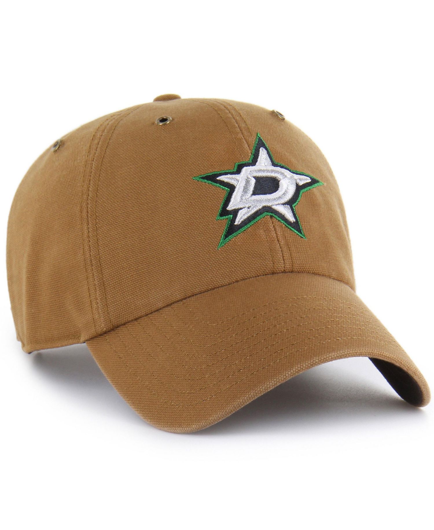 Men's Brown Dallas Stars Clean Up Adjustable Hat