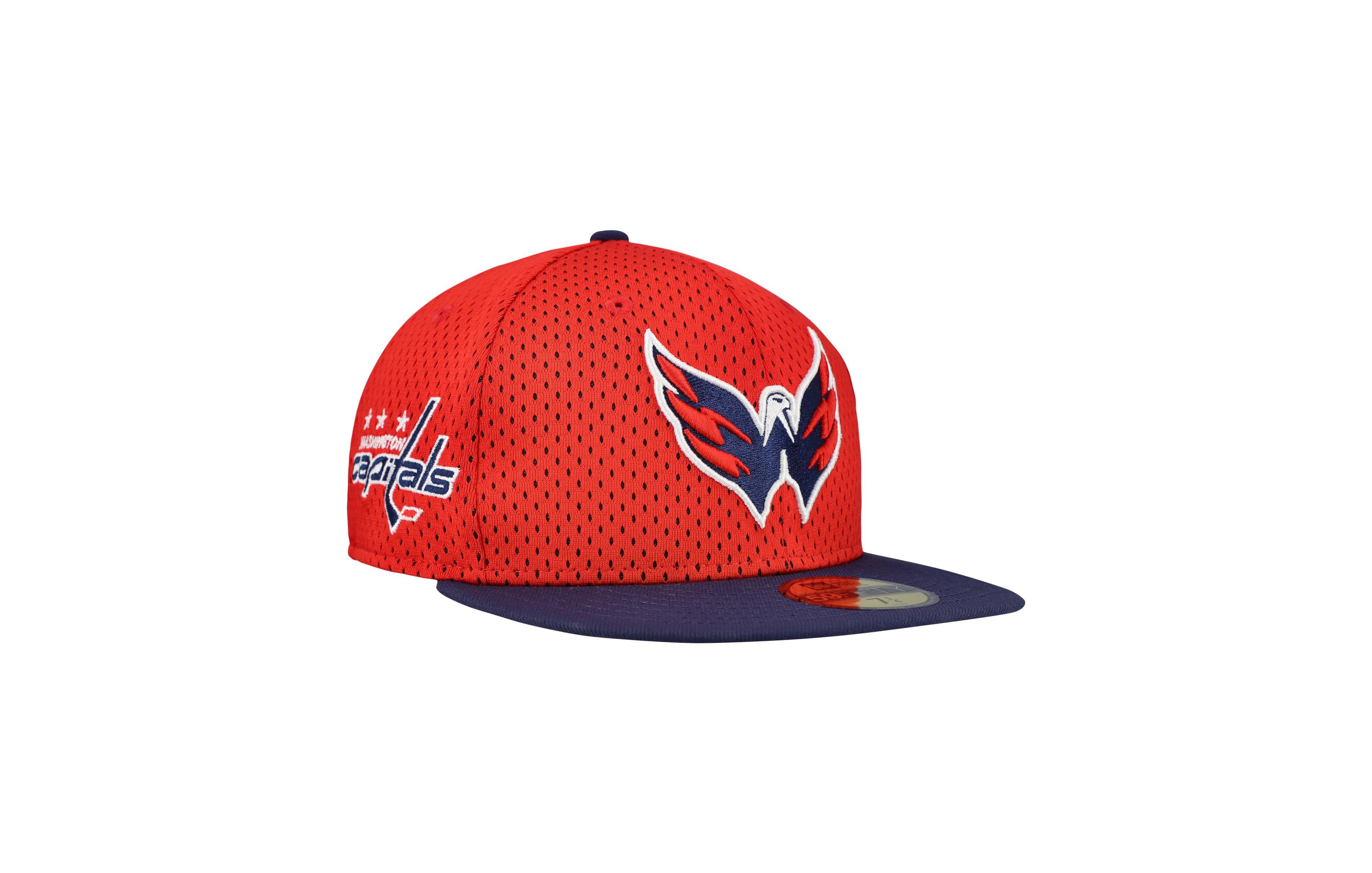 New Era Washington Capitals Two-Tone Mesh Crown 59FIFTY Fitted Cap