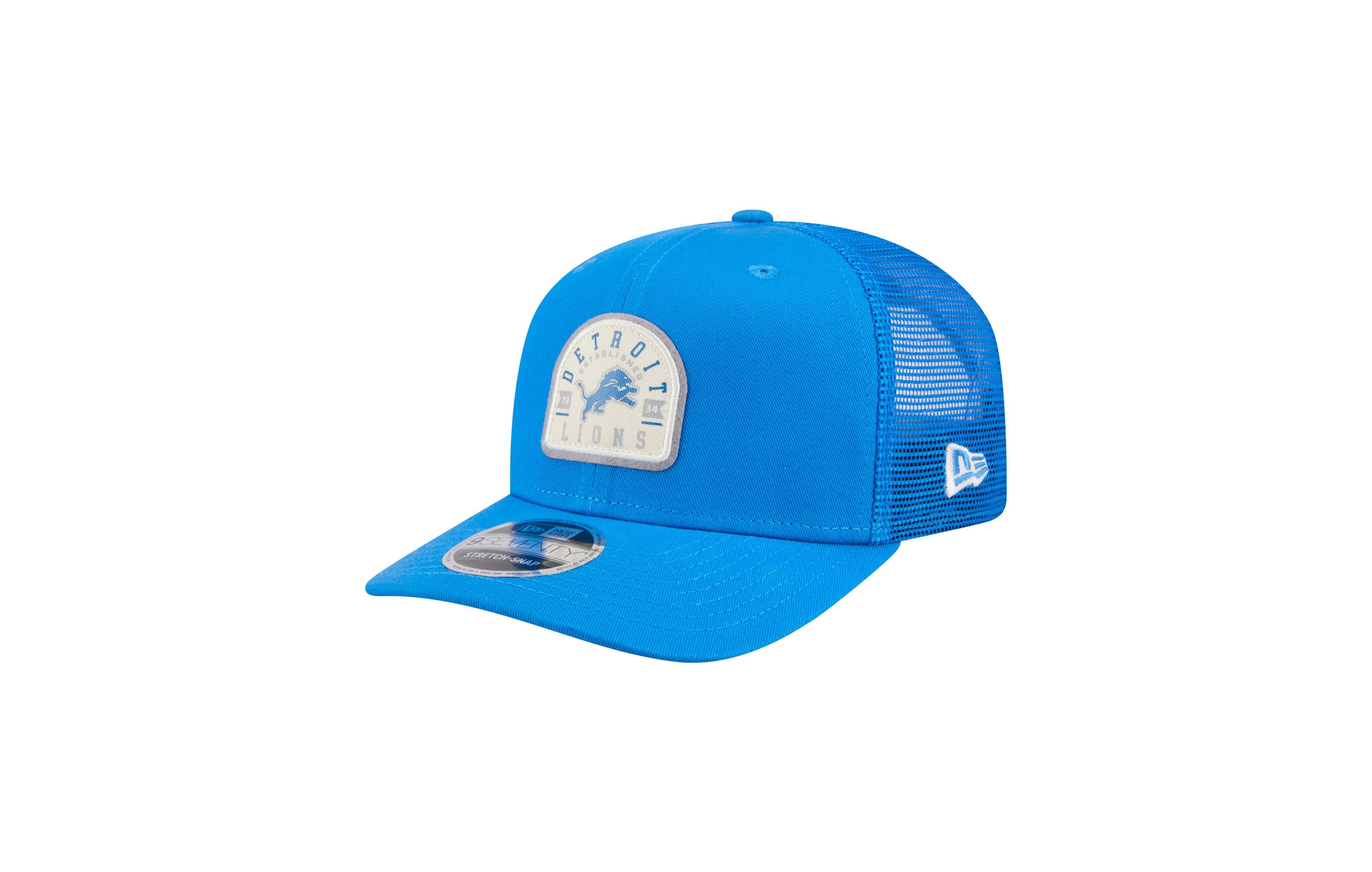 New Era Detroit Lions Contest 9SEVENTY Trucker Adjustable Baseball Cap