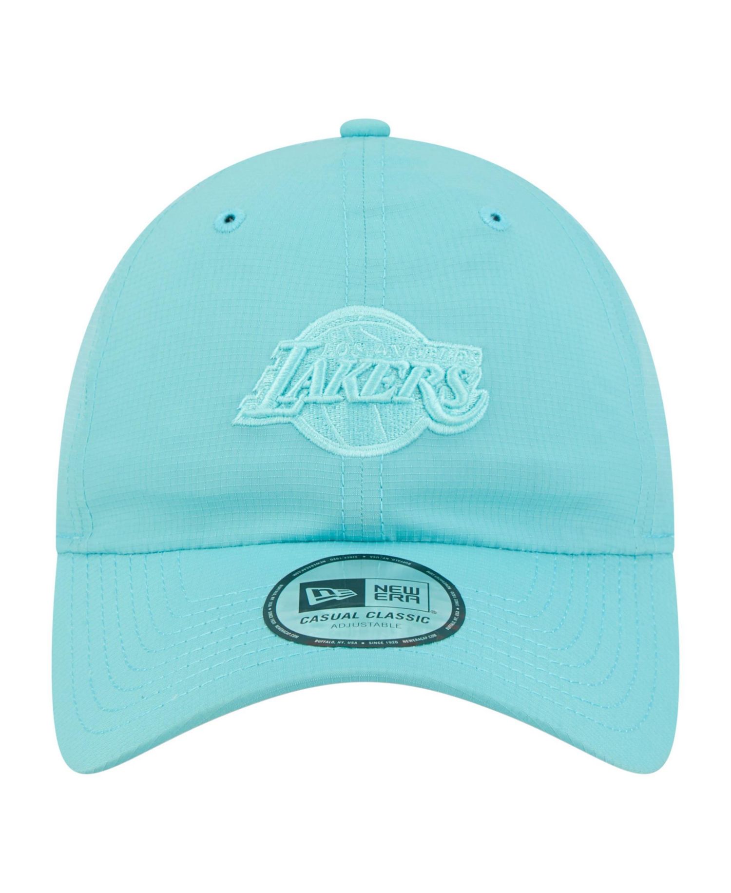 Men's and Women's Turquoise Los Angeles Lakers Color Pack Ripstop Casual Classic Adjustable Hat