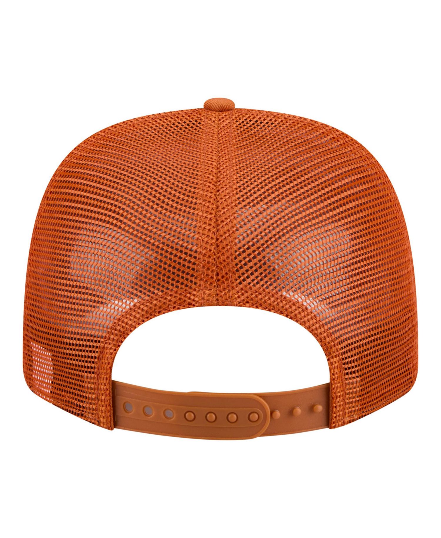 Men's Texas Orange Texas Longhorns Patched 9SEVENTY Trucker Adjustable Hat