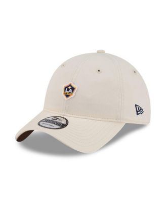 Men's Beige LA Galaxy Micro Team Logo 9TWENTY Adjustable Hat