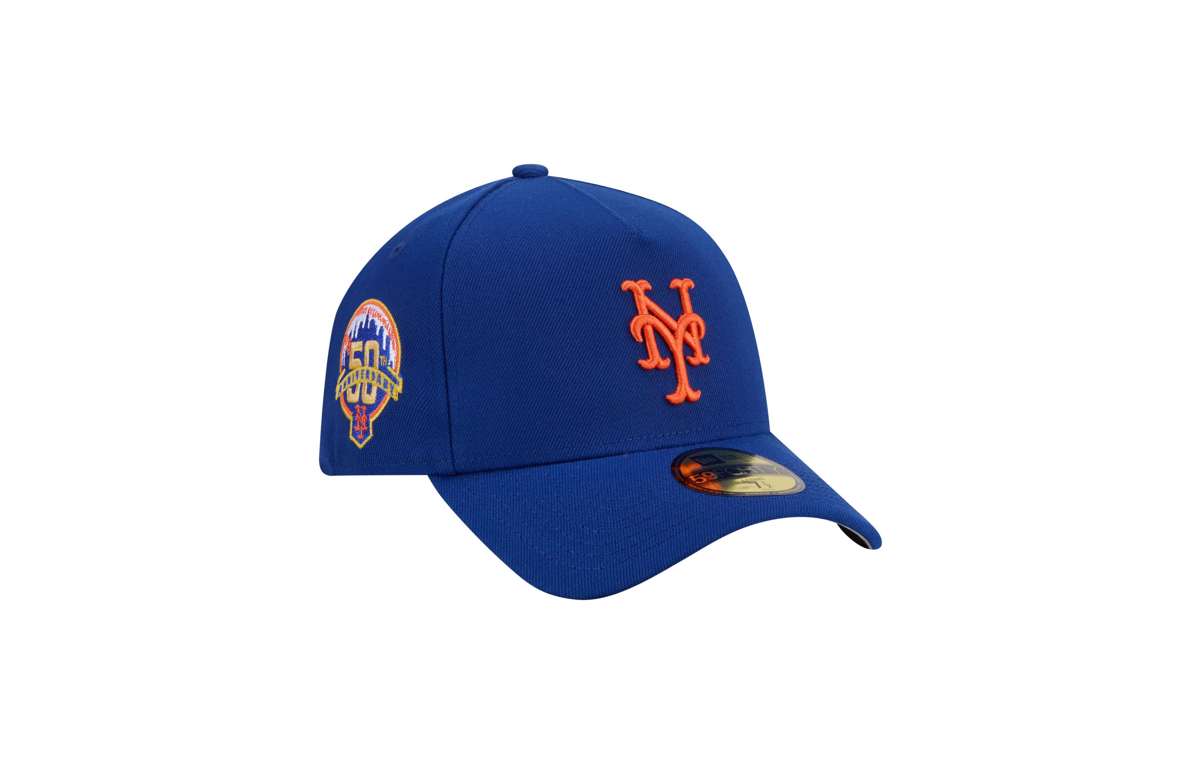 New Era Men's York Mets 59FORTY A-Frame Fitted Hat