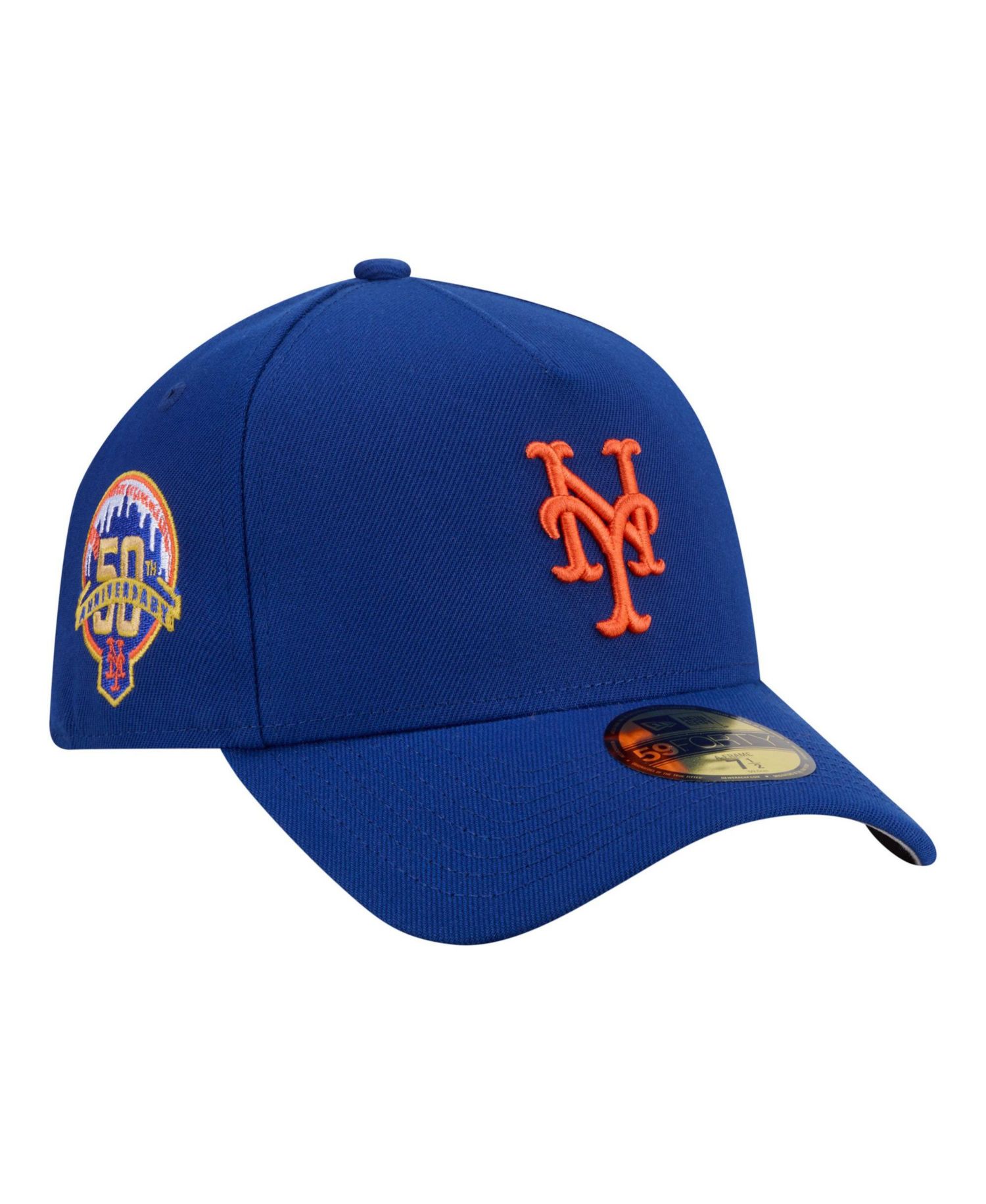 Men's Royal New York Mets A-Frame 59FORTY Fitted Hat