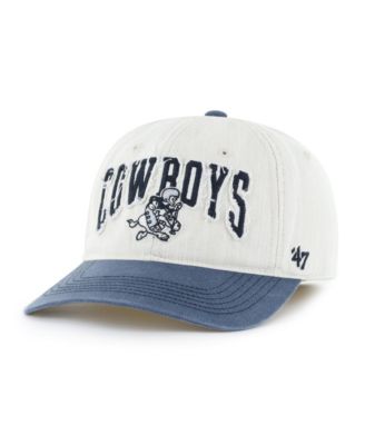 Men's '47  Natural/Navy Dallas Cowboys Franchise Fitted Hat