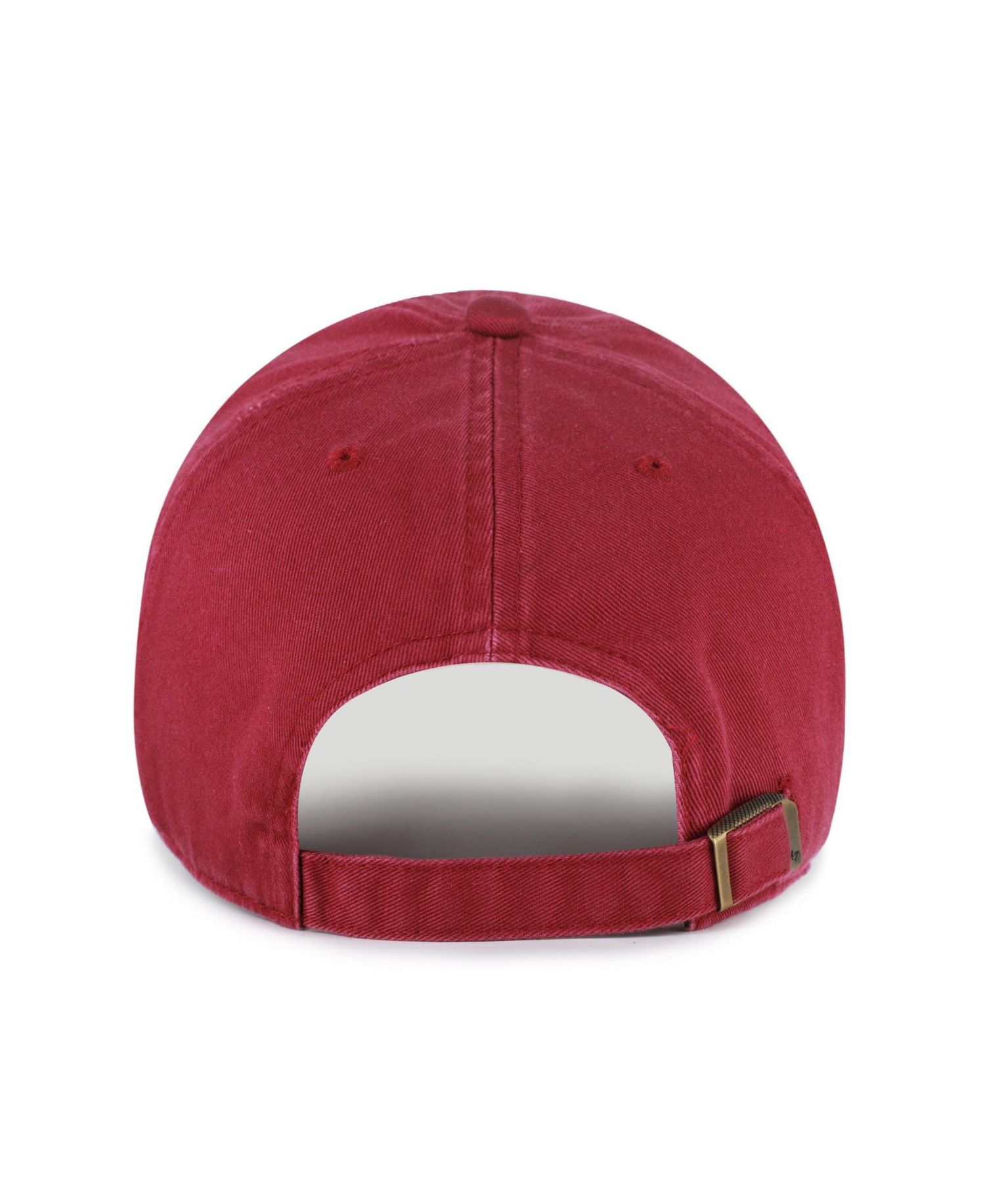 Men's '47 Burgundy Washington Commanders Throwback Graphic Clean Up Adjustable Hat