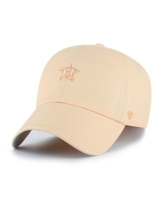 Women's '47 Orange Houston Astros Pastel Clean Up Adjustable Hat