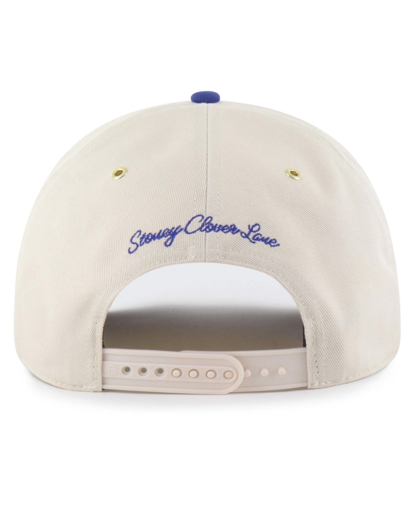 Женская кепка Stoney Clover Lane X '47 Natural New York Mets Glitter Rope Hitch Adjustable Hat — фото 3